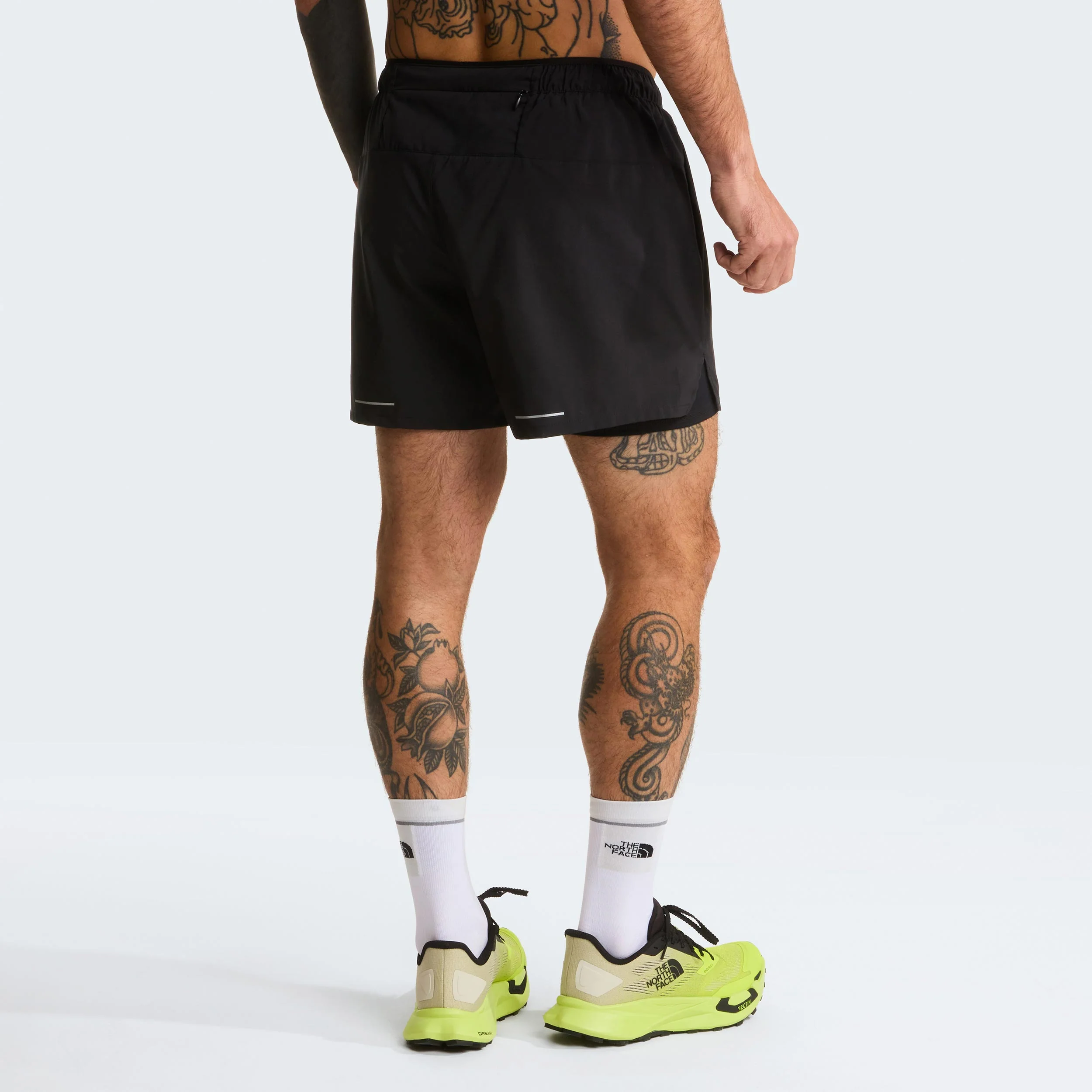 Lightbright 2in1 5in Short de running Hommes - noir - Image 4