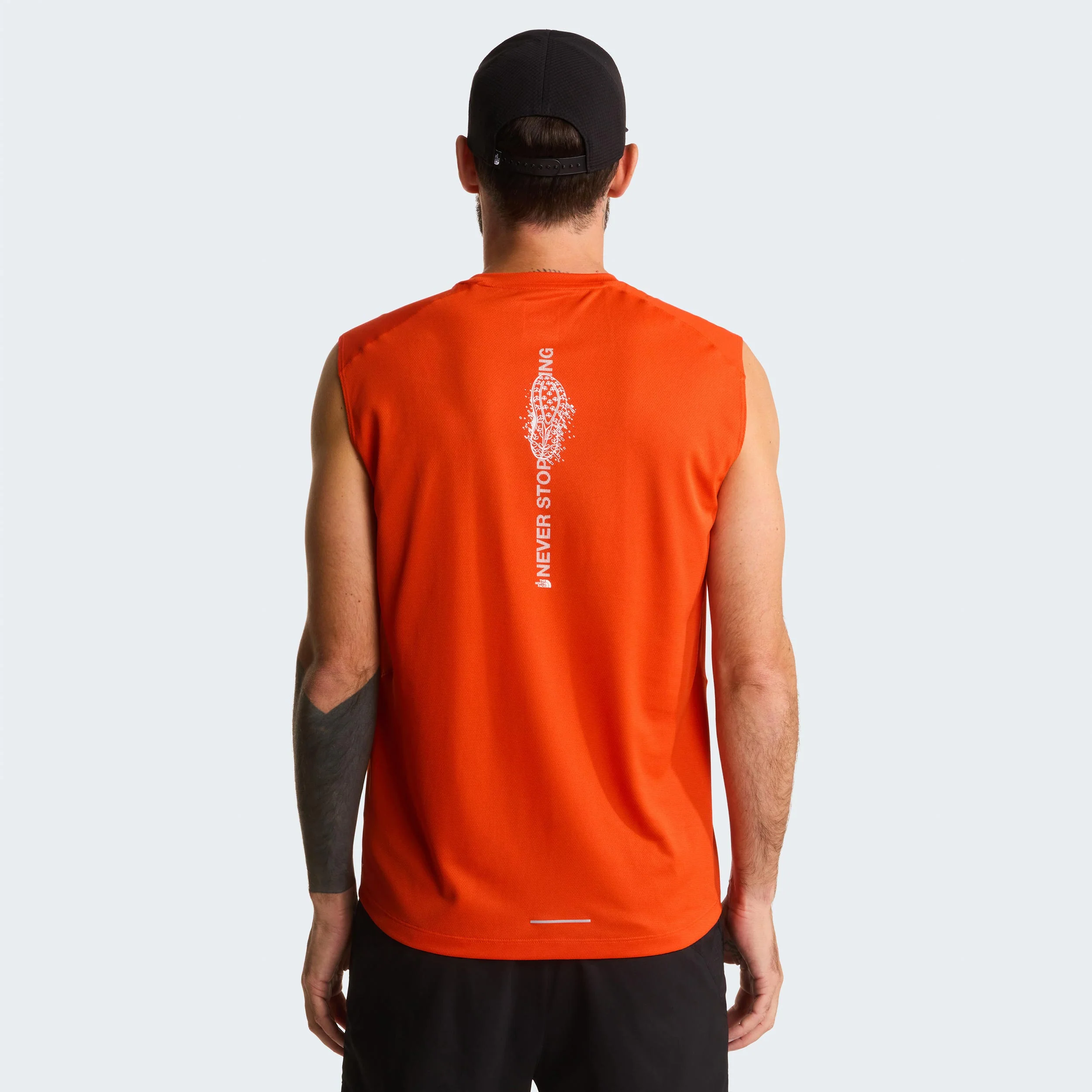 Lightbright Graphic Maillot de course Hommes - rouge - Image 3