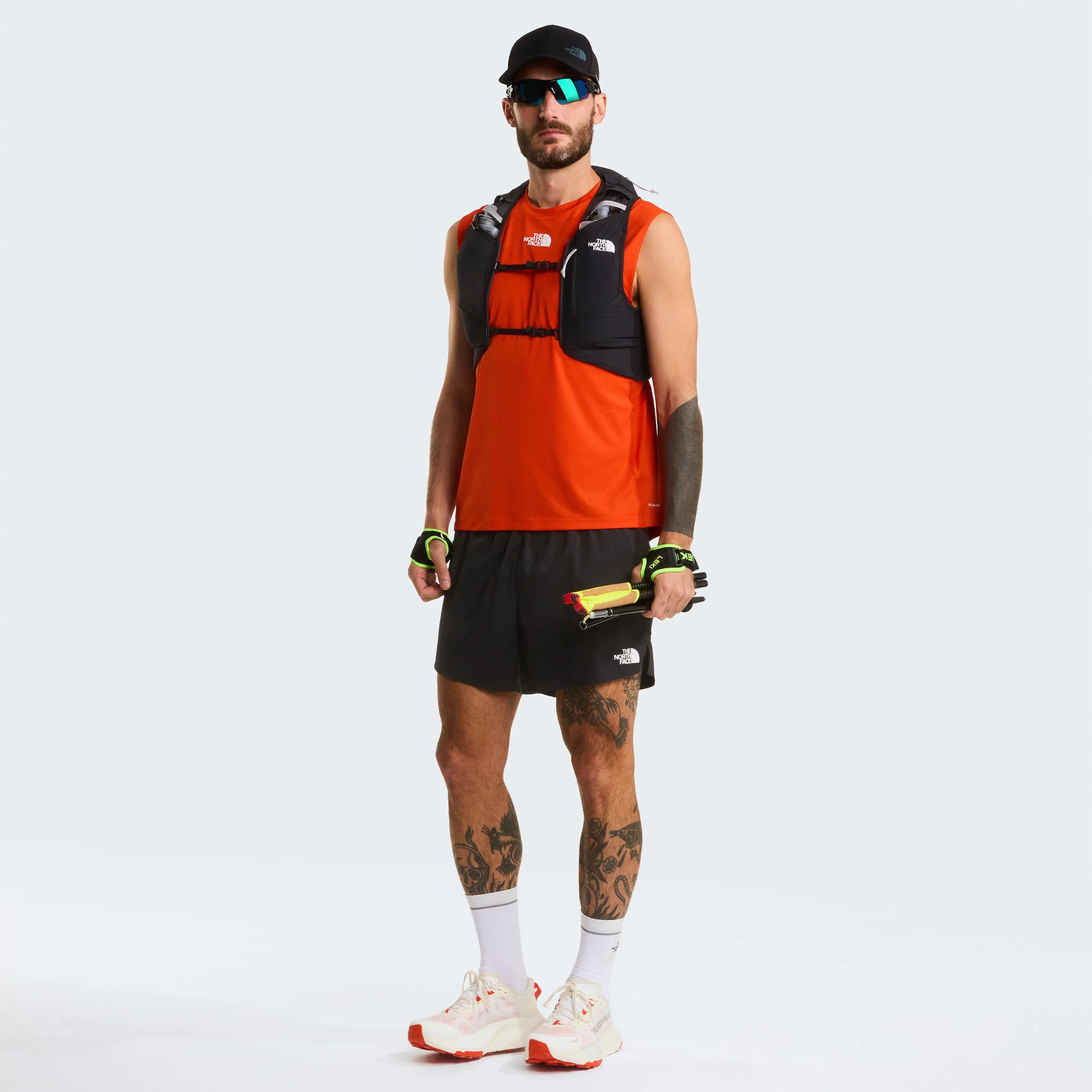 Lightbright Graphic Maillot de course Hommes - rouge - Image 5