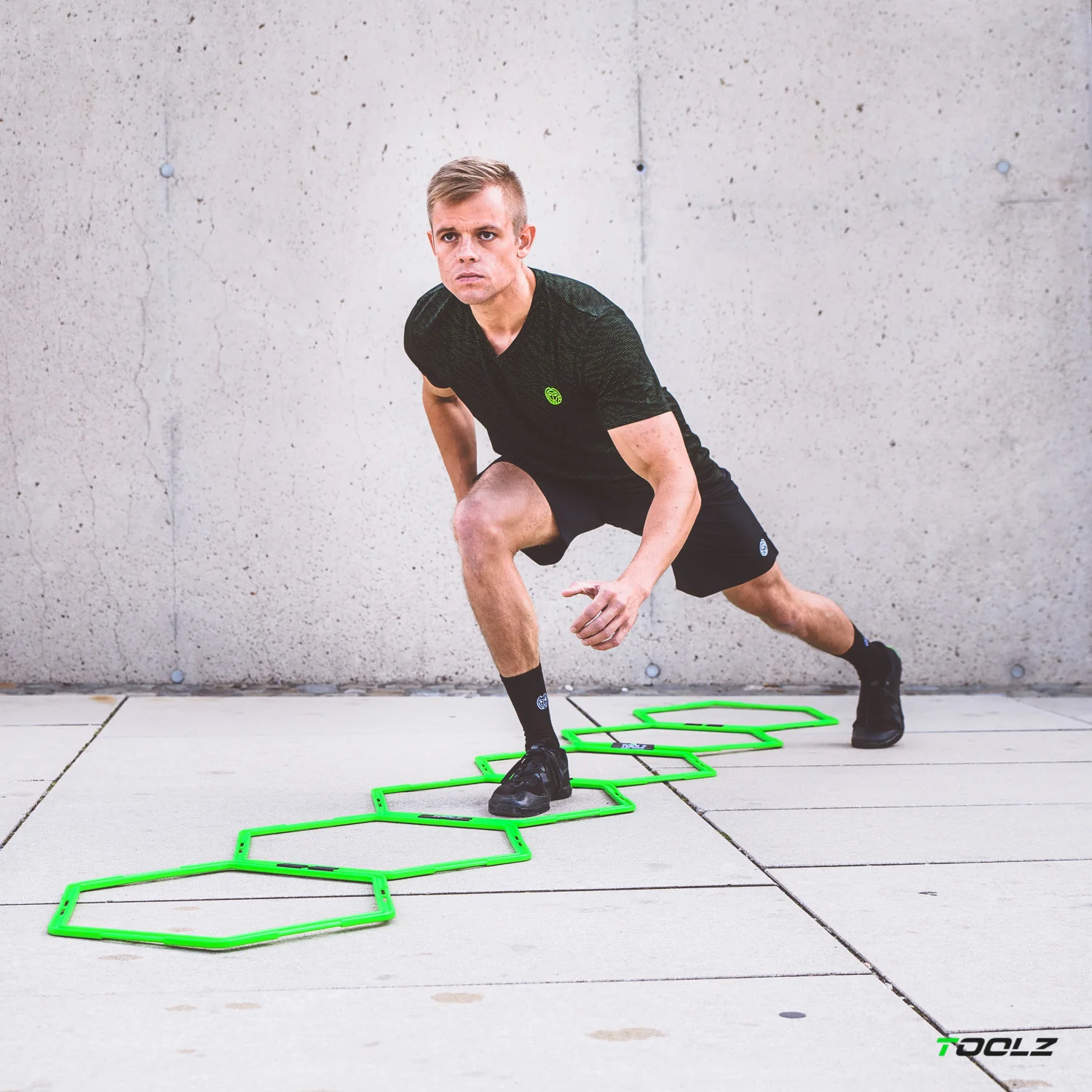 Agility Grid Set Entraînement Des Jambes-Vert - Image 5