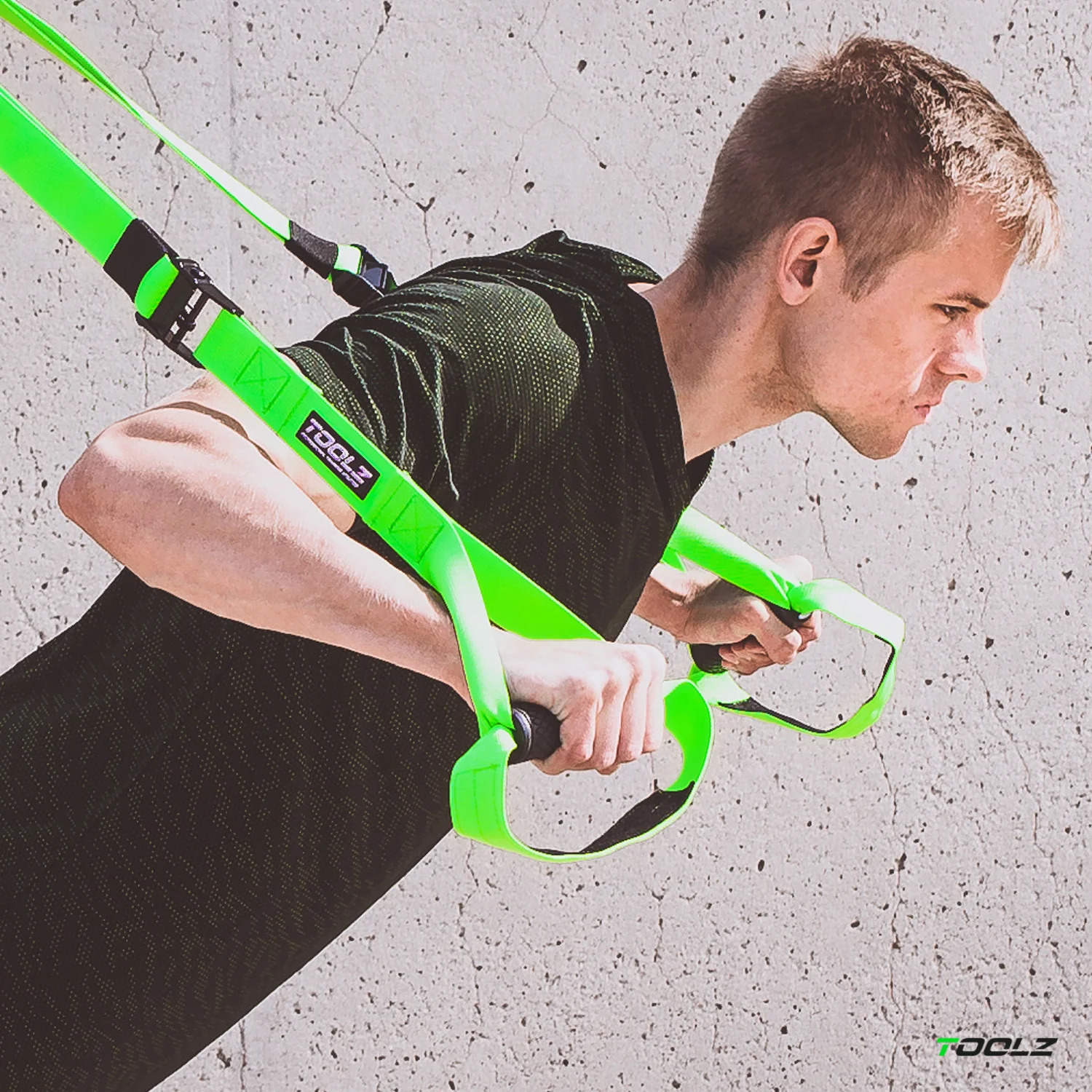 Schlingen Trainer-Vert,Noir - Image 7