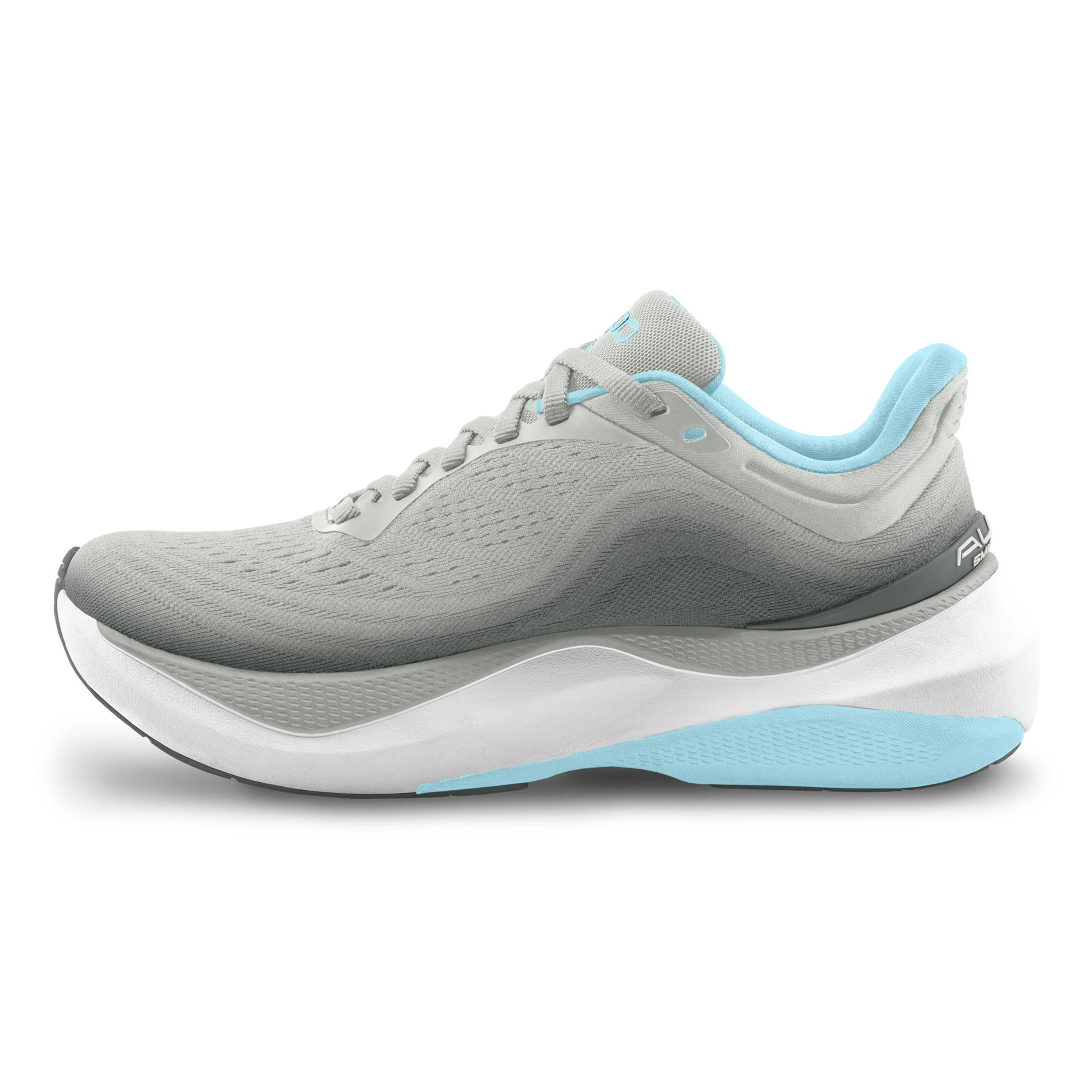 Aura Chaussure de running avec stabilisateurs Femmes - gris, bleu - Image 2
