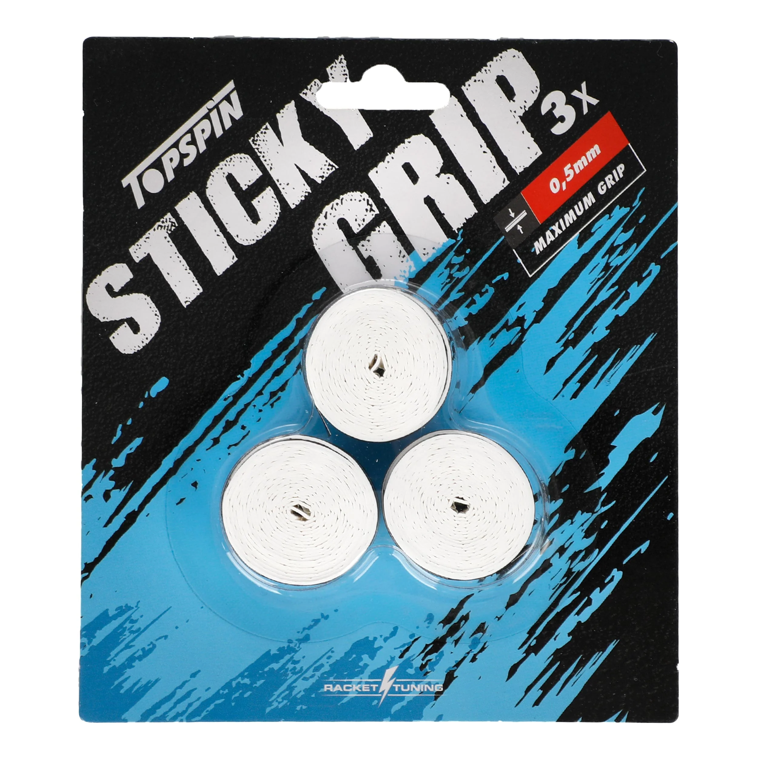 Sticky Grip Pack De 3-Blanc