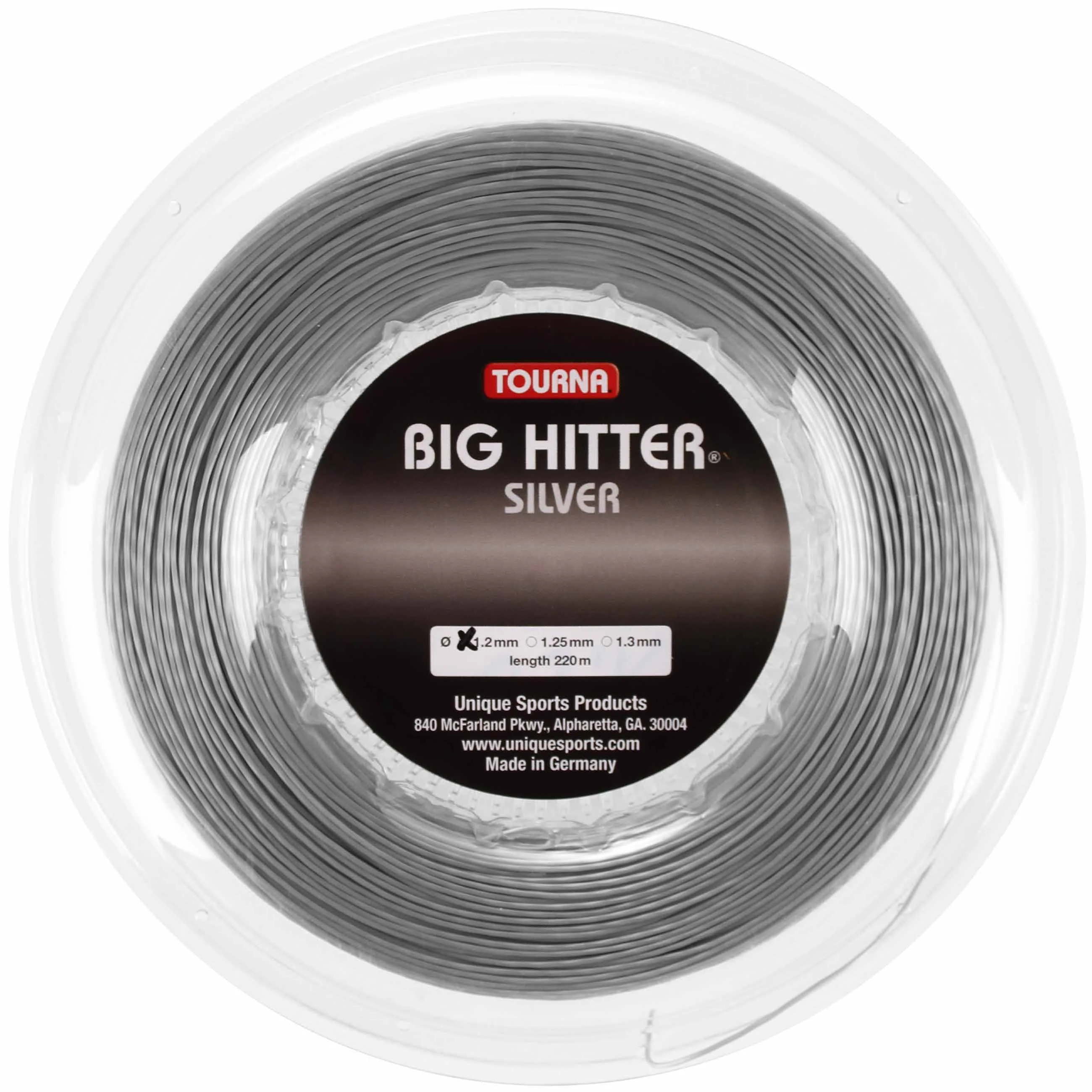 Big Hitter Bobine Cordage 220m-Argent