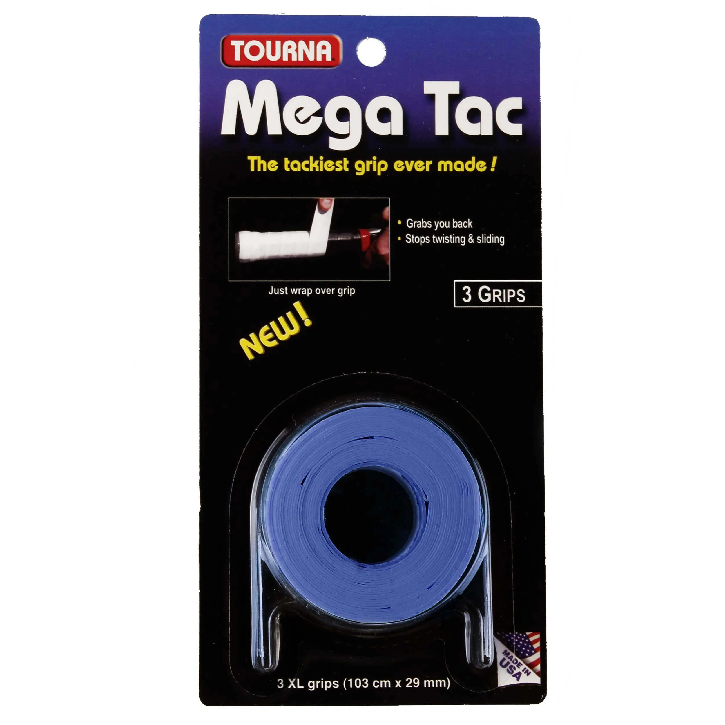 Mega Tac Pack De 3-Bleu