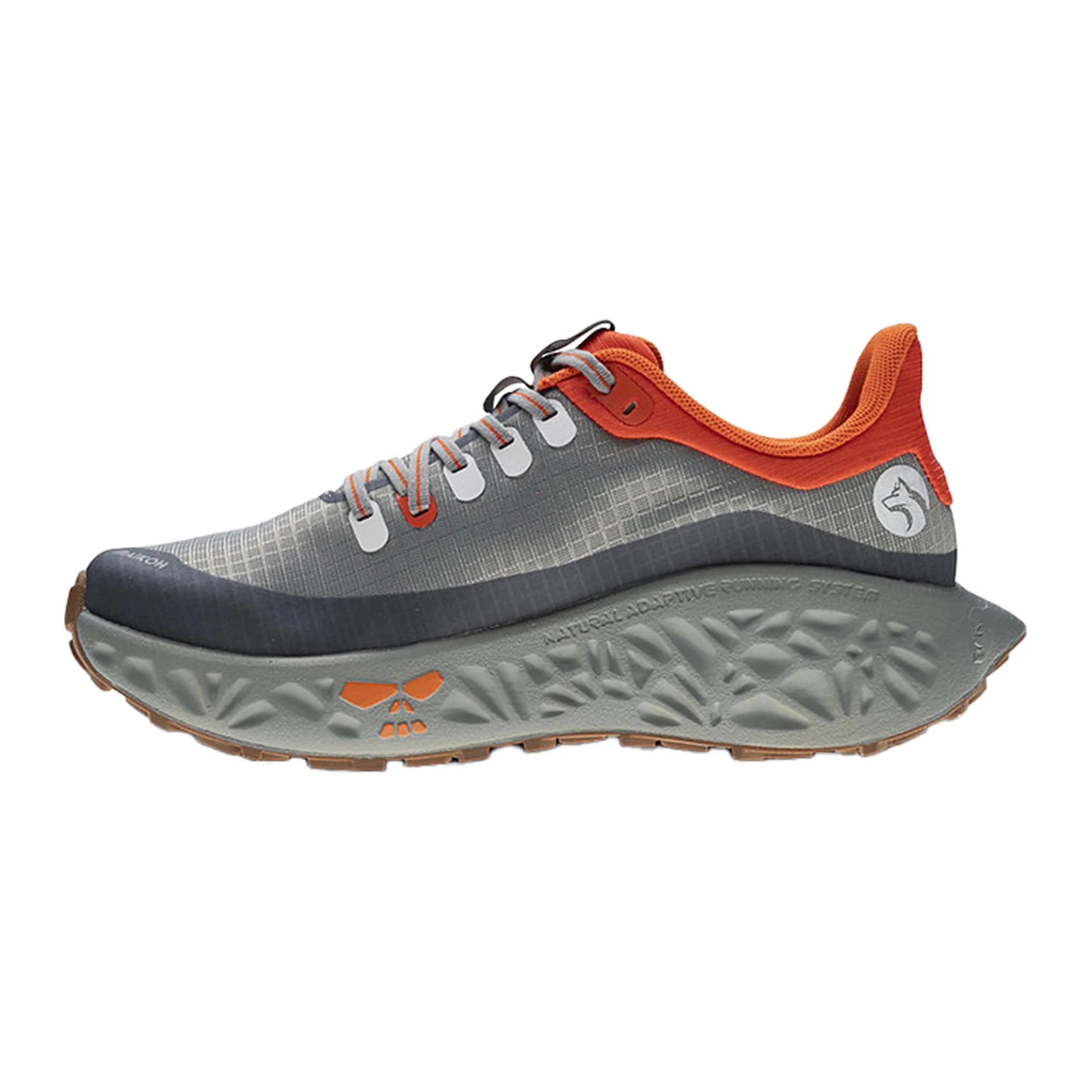 Maikoh Chaussure Trail-Gris,Rouge - Image 2