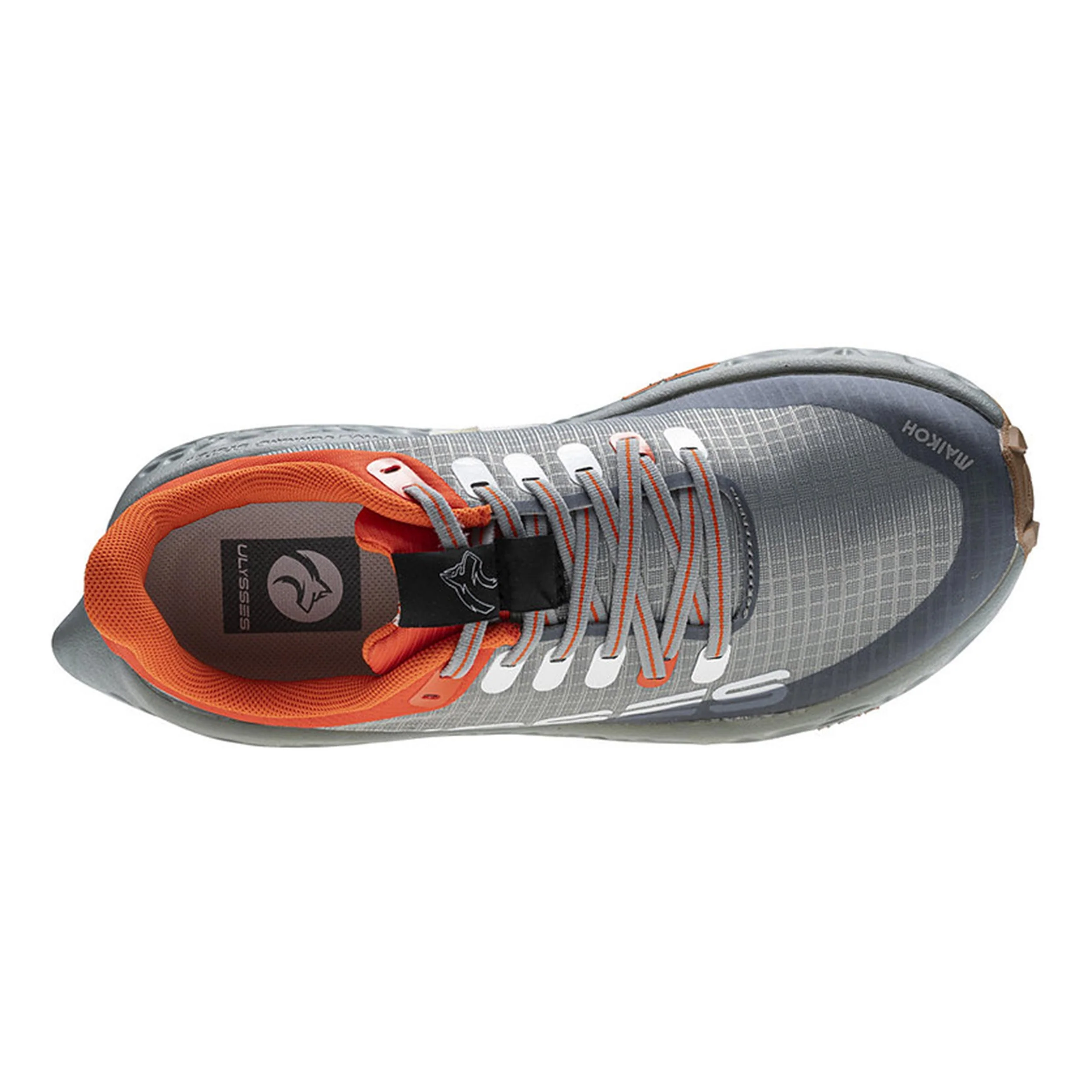 Maikoh Chaussure Trail-Gris,Rouge - Image 3