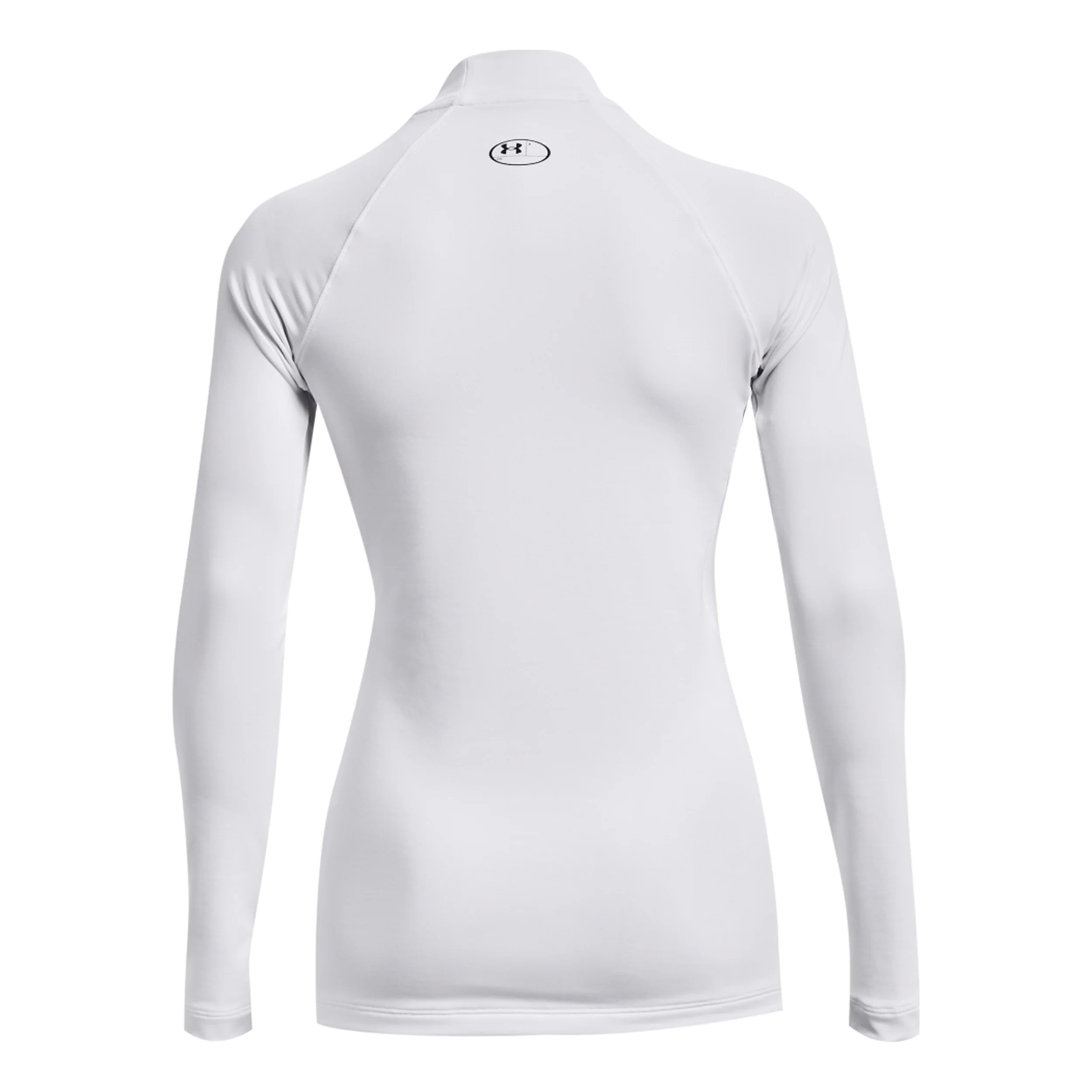 Coldgear Authentics Mockneck Haut Manches Longues Femmes-Blanc - Image 2