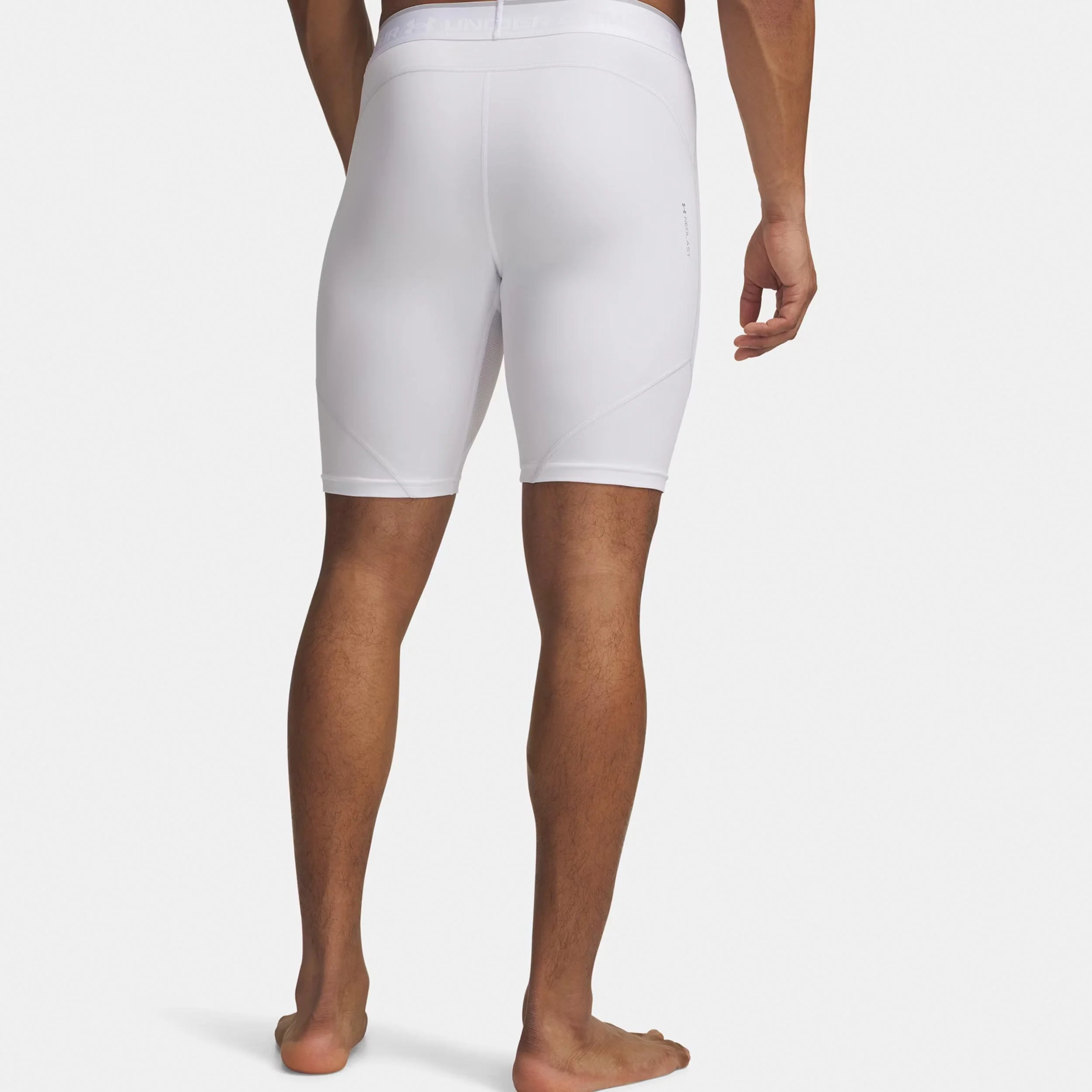 Elite Long Shorts Hommes-blanc - Image 2