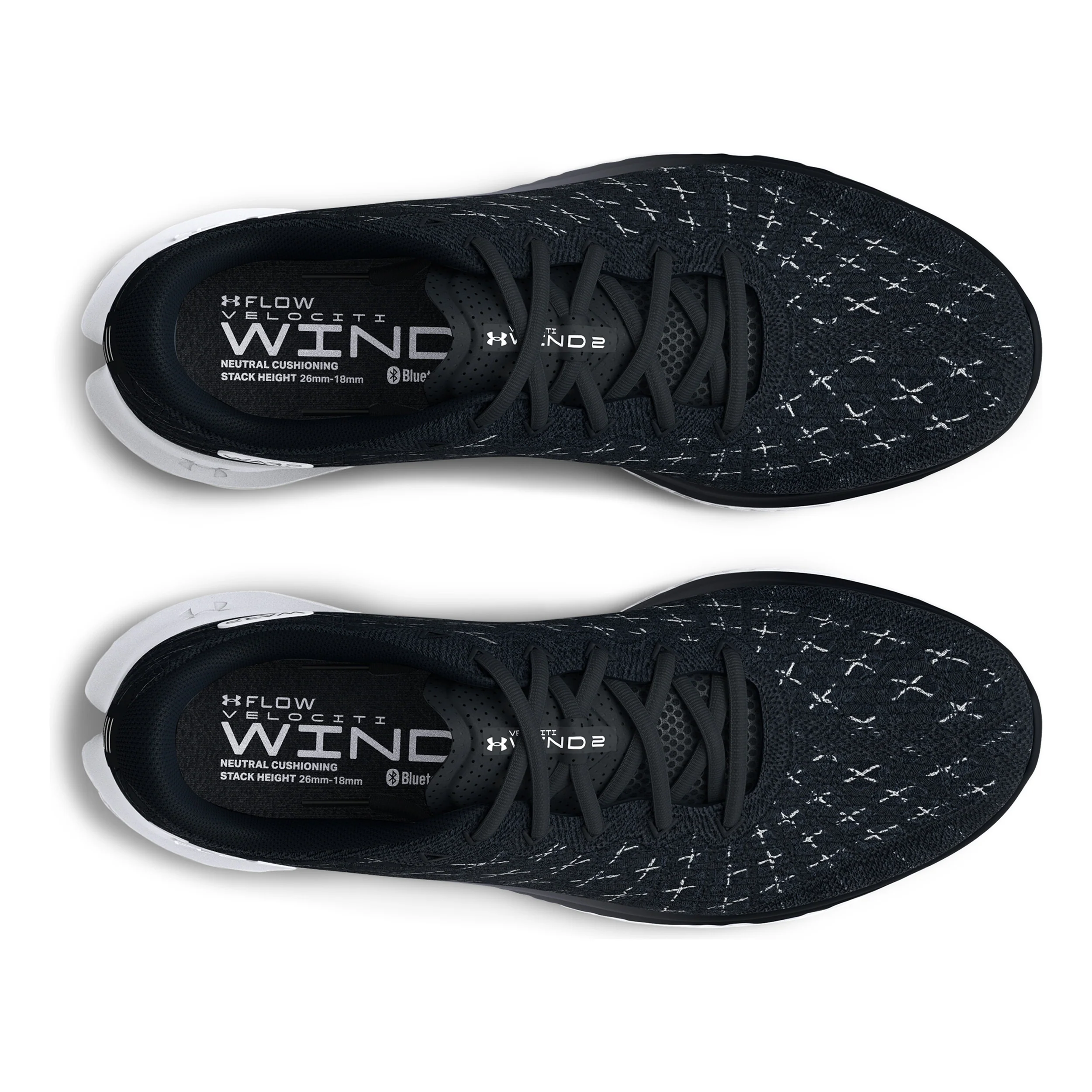 Flow Velociti Wind 2 Chaussure De Running Sans Stabilisateurs Femmes-Noir,Blanc - Image 3