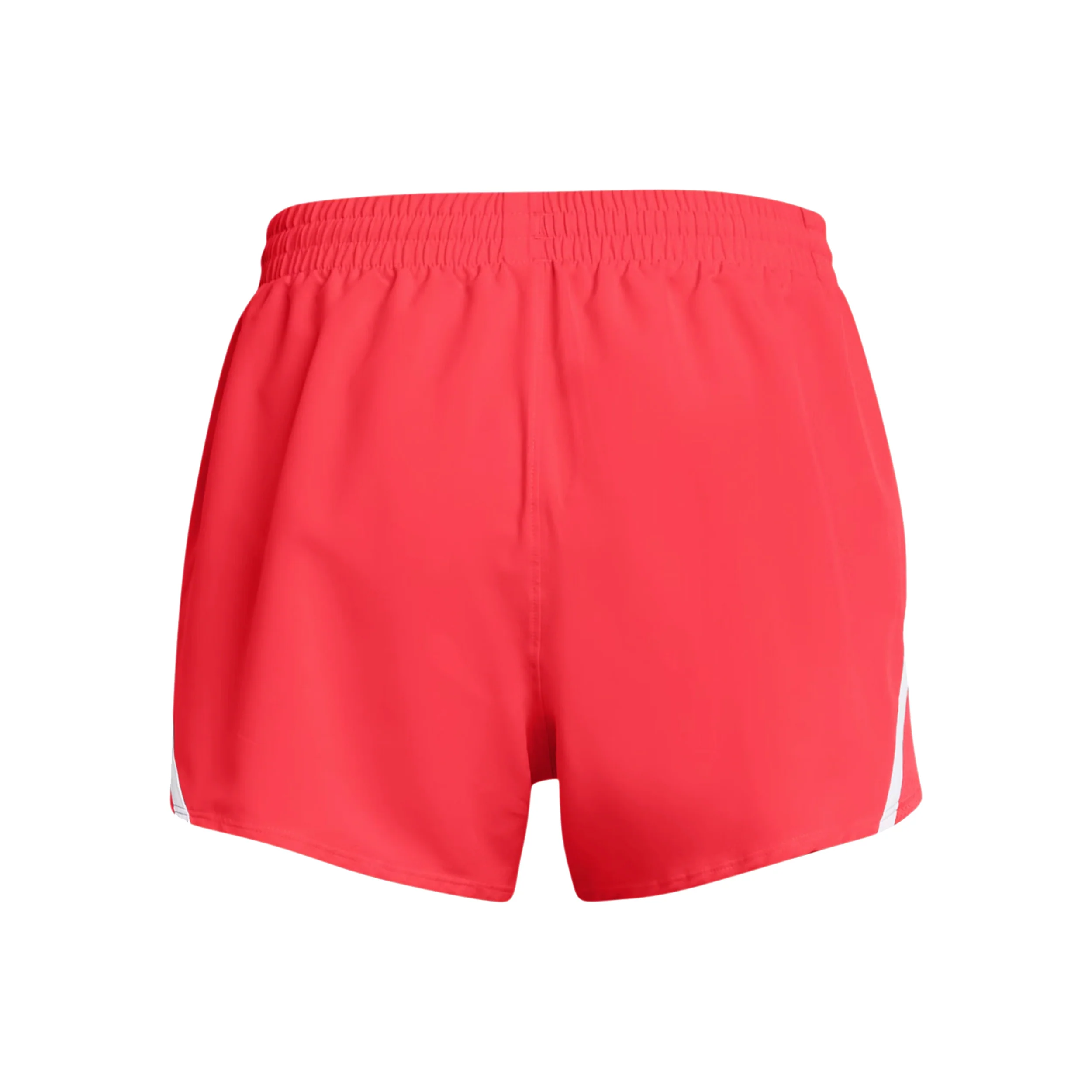 Fly By 3in Short de running Femmes - rouge, blanc - Image 2
