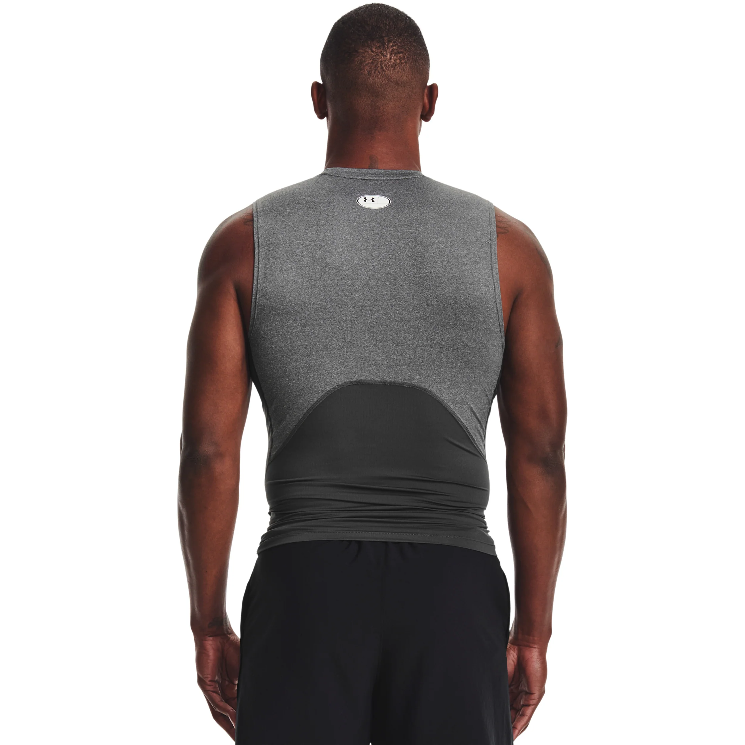 Heatgear Armour Débardeur Tank Top Hommes-Gris Foncé, Gris - Image 5