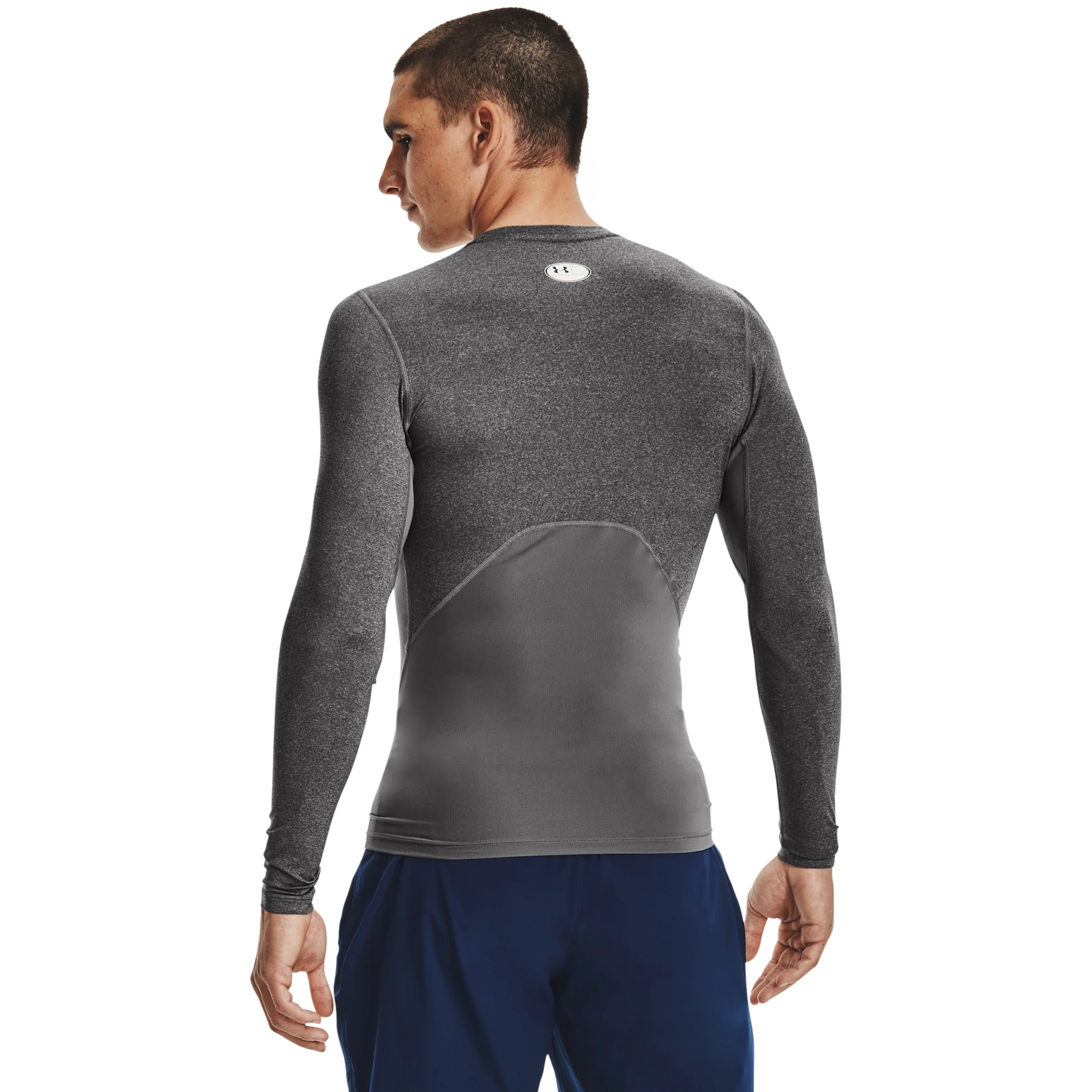Heatgear Comp Haut Manches Longues Hommes-Anthracite,Noir - Image 4