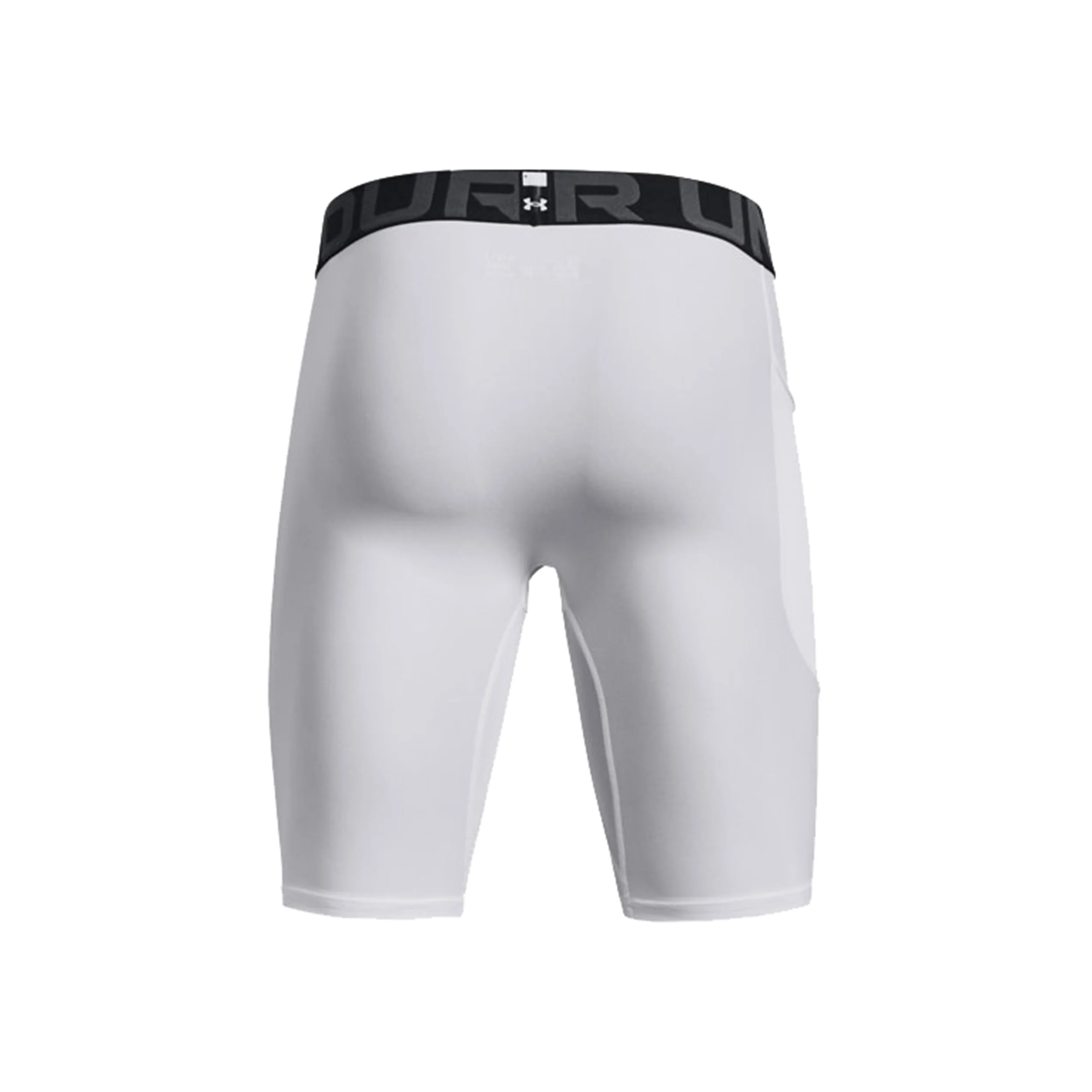 Heatgear Long Shorts Hommes-Blanc - Image 2