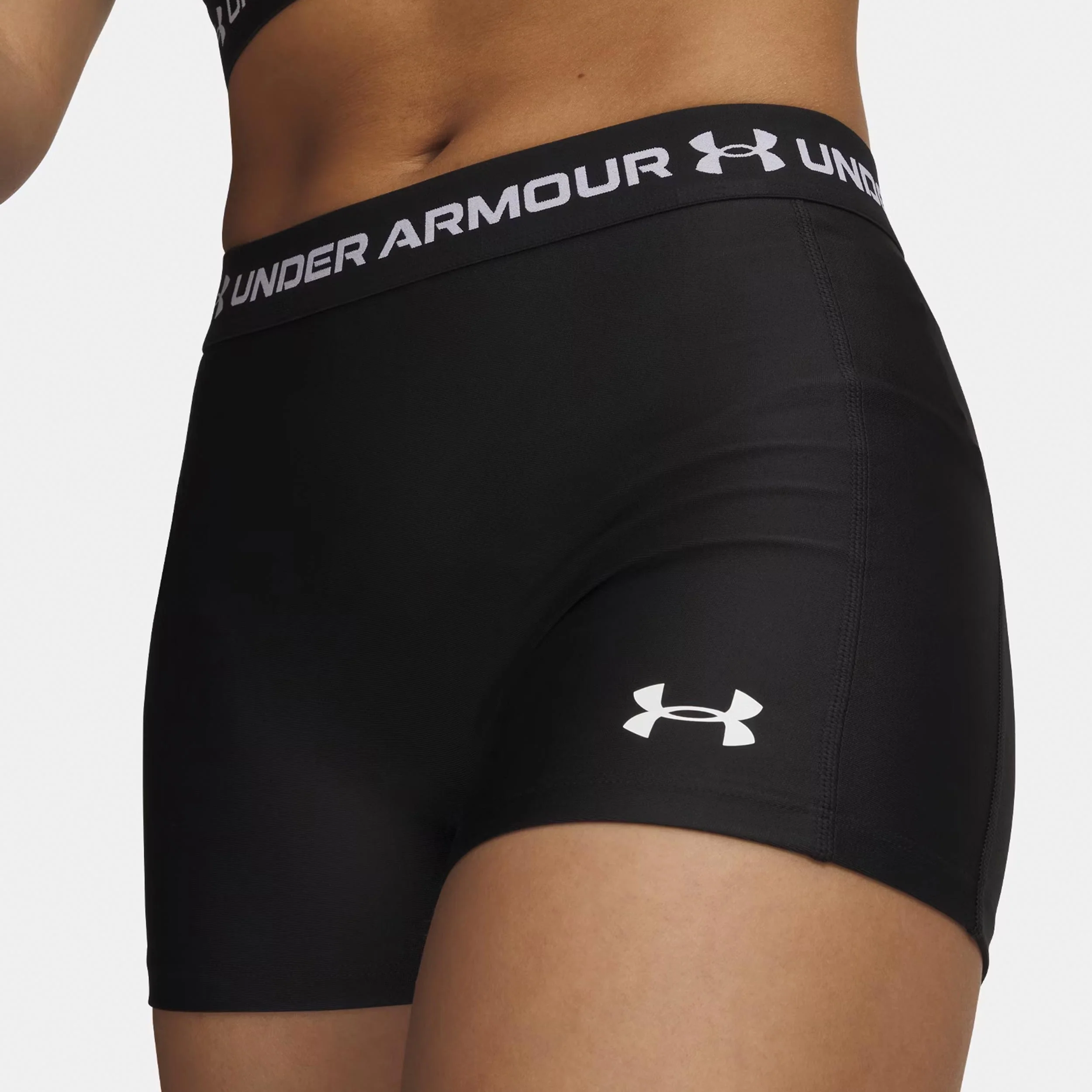 HeatGear Shorts Femmes-noir, blanc