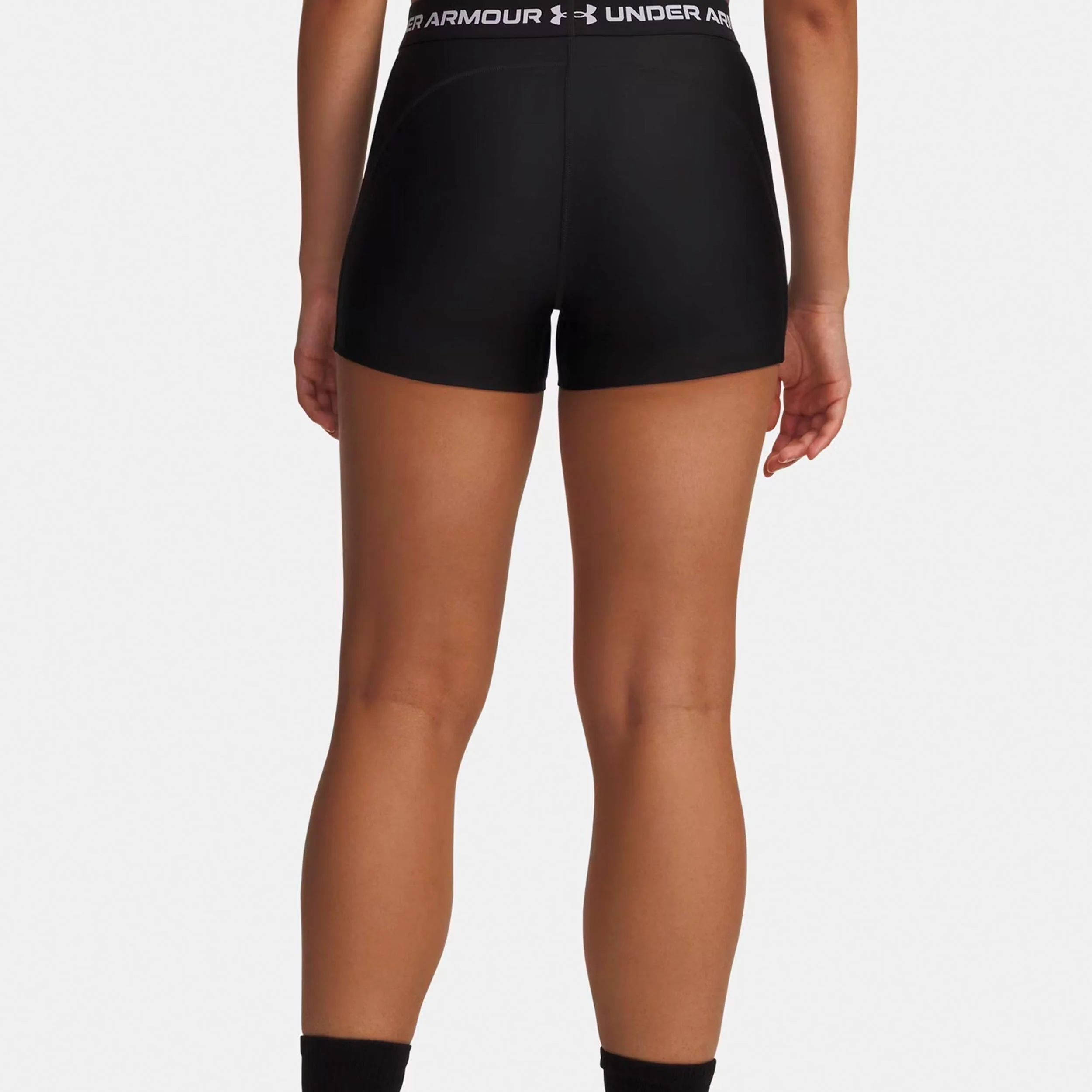 HeatGear Shorts Femmes-noir, blanc - Image 2