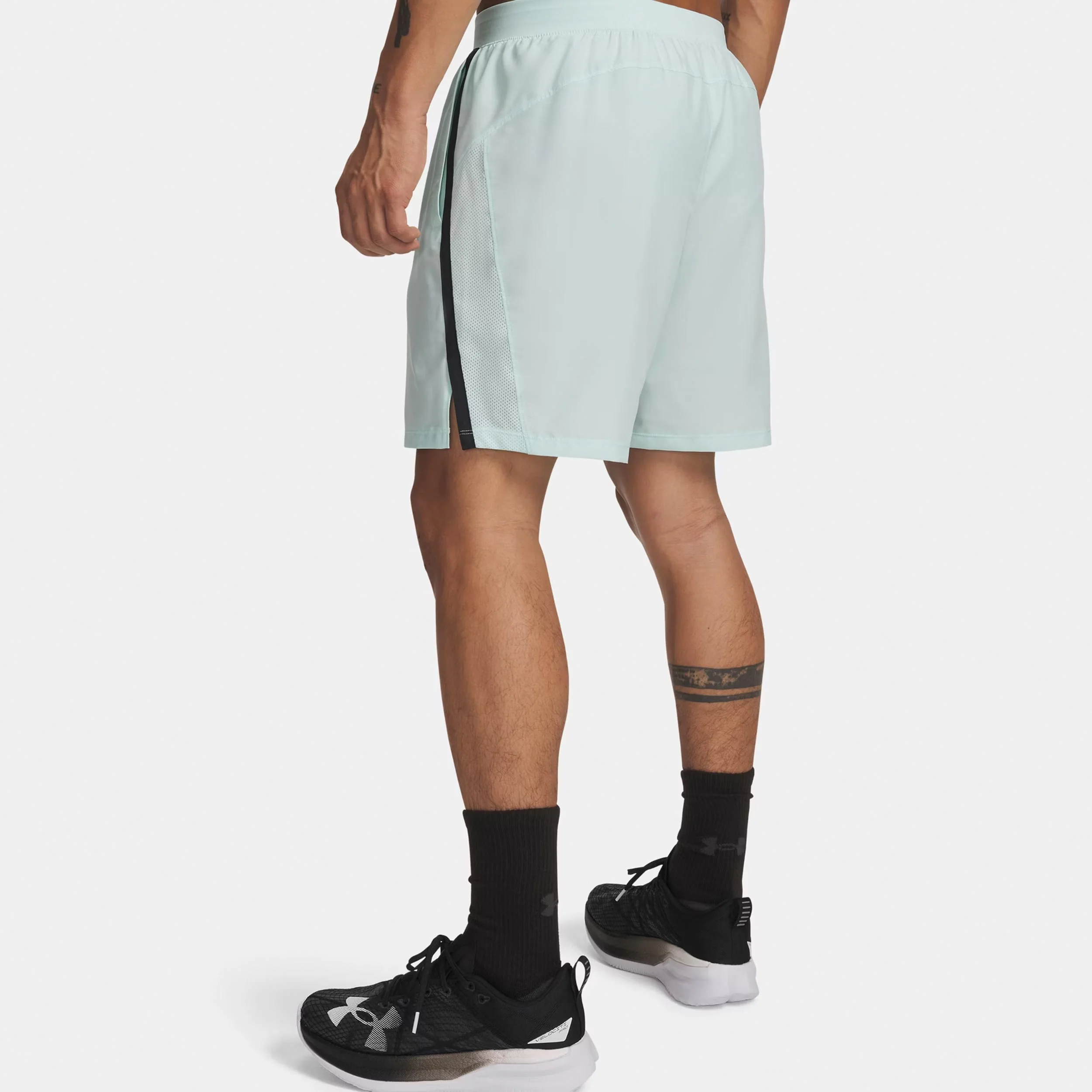 Launch 7in Short de running Hommes - menthe, noir - Image 2