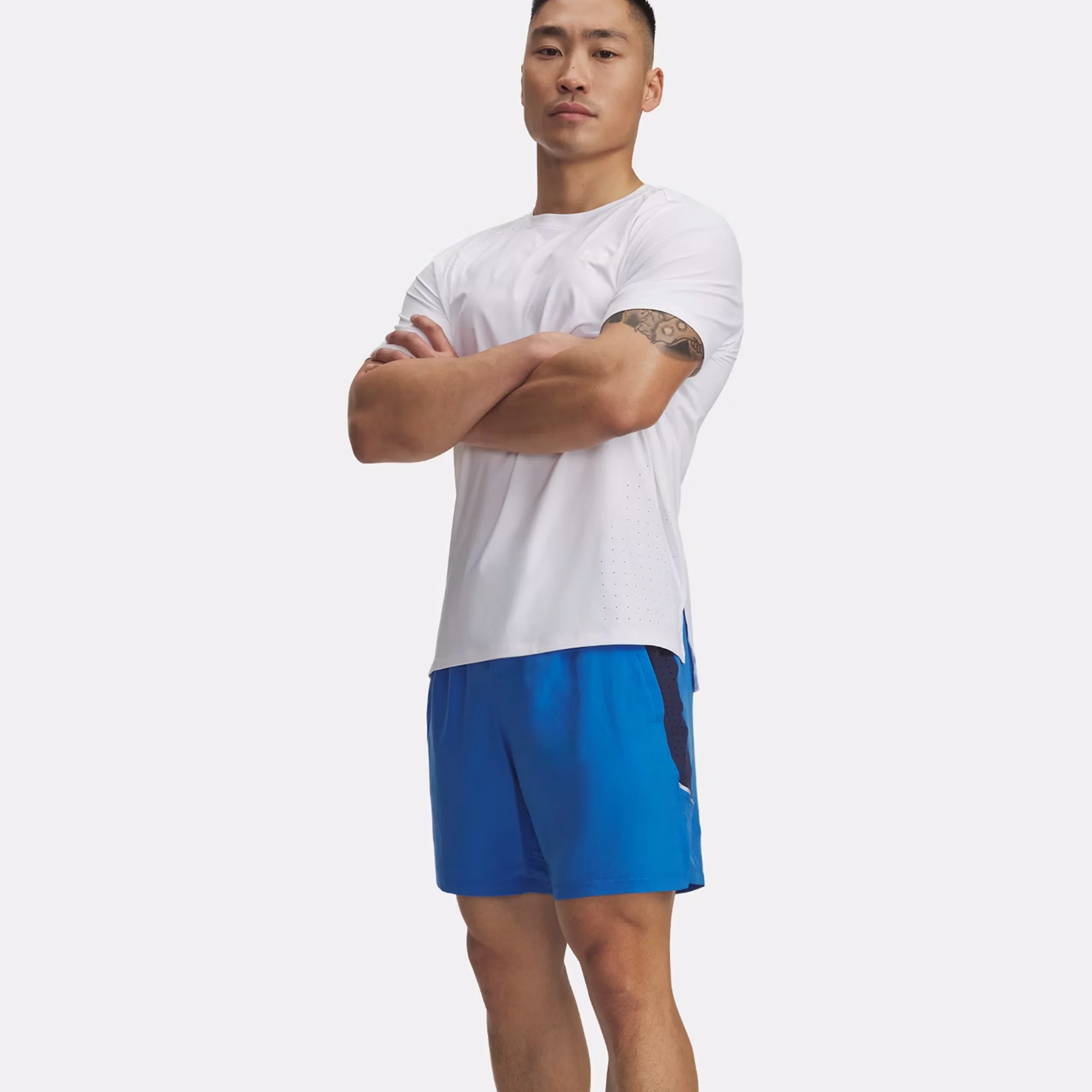 Launch Elite 2in1 7in Shorts - bleu, bleu foncé - Image 4