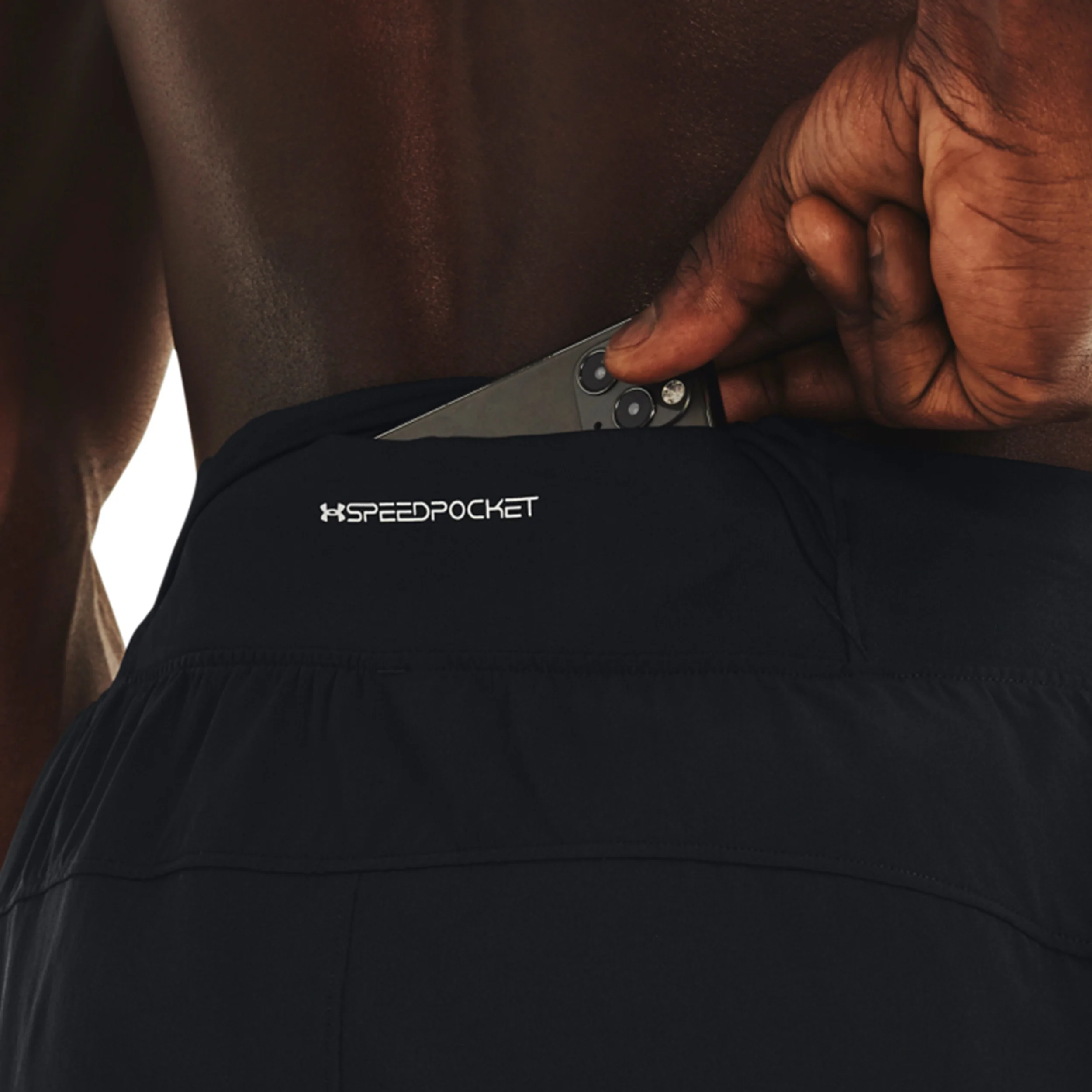 Launch Elite 5in Shorts Hommes-Noir - Image 8