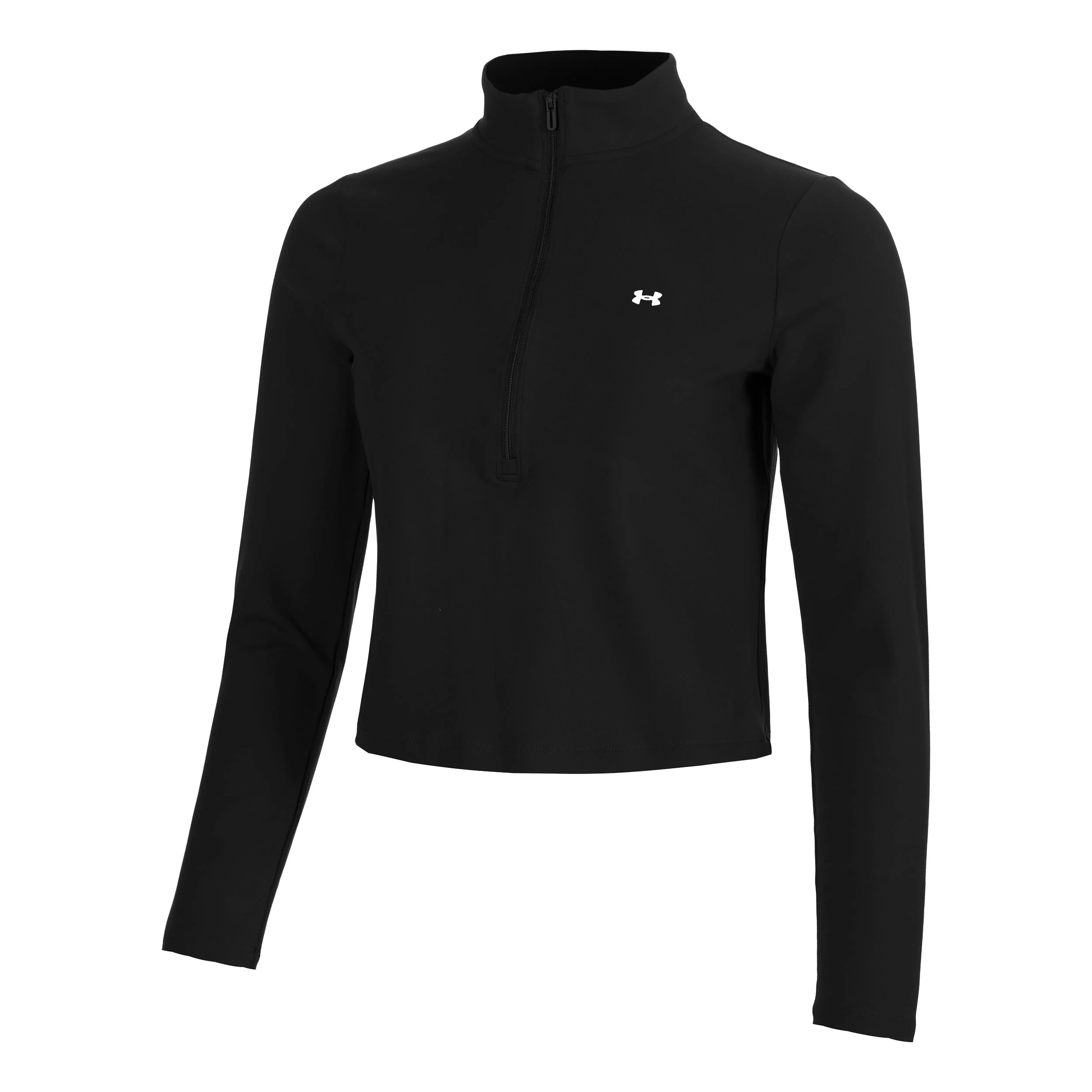 Motion 1/2 Zip Haut manches longues Femmes - noir, blanc