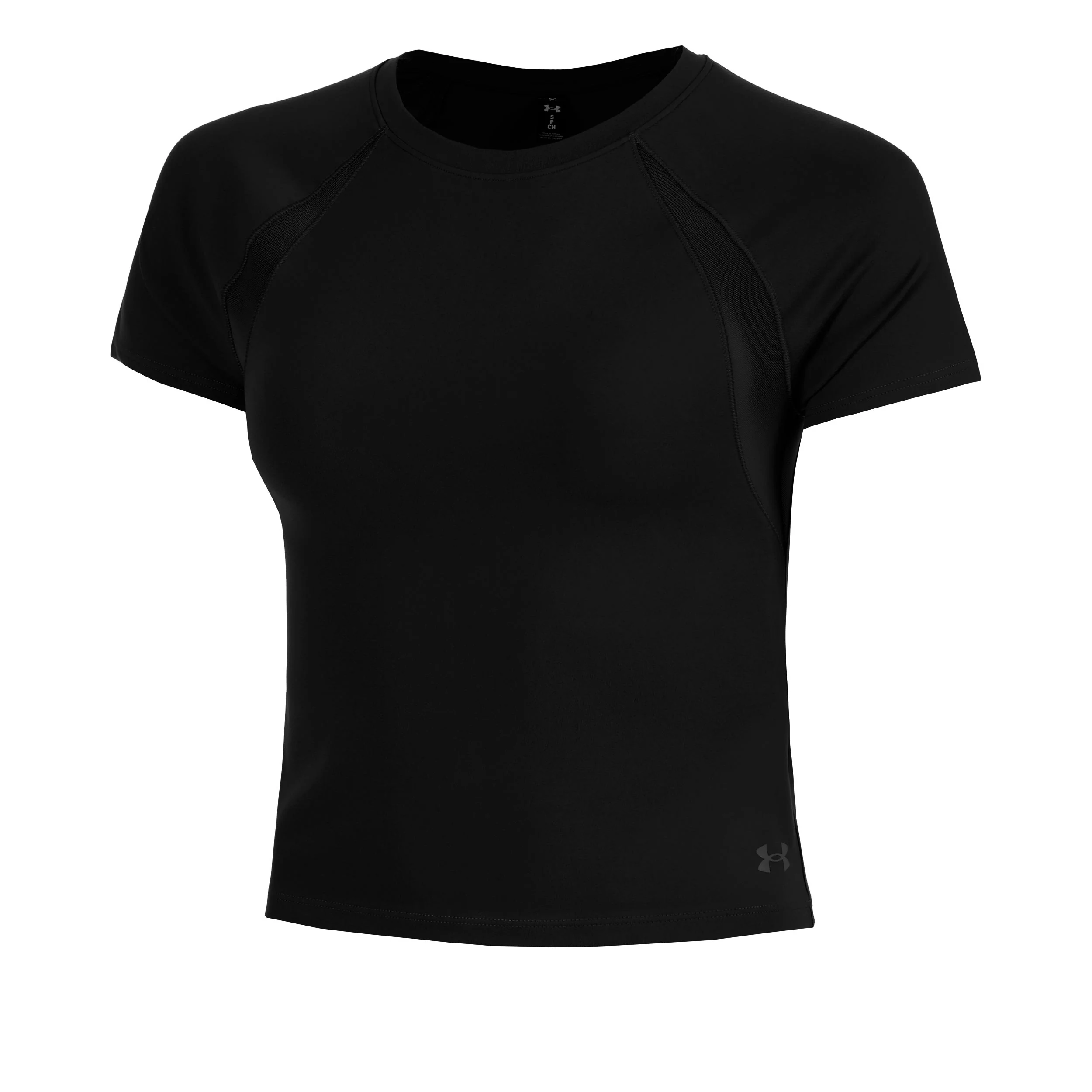 Motion Mesh T-shirt Femmes-noir, gris