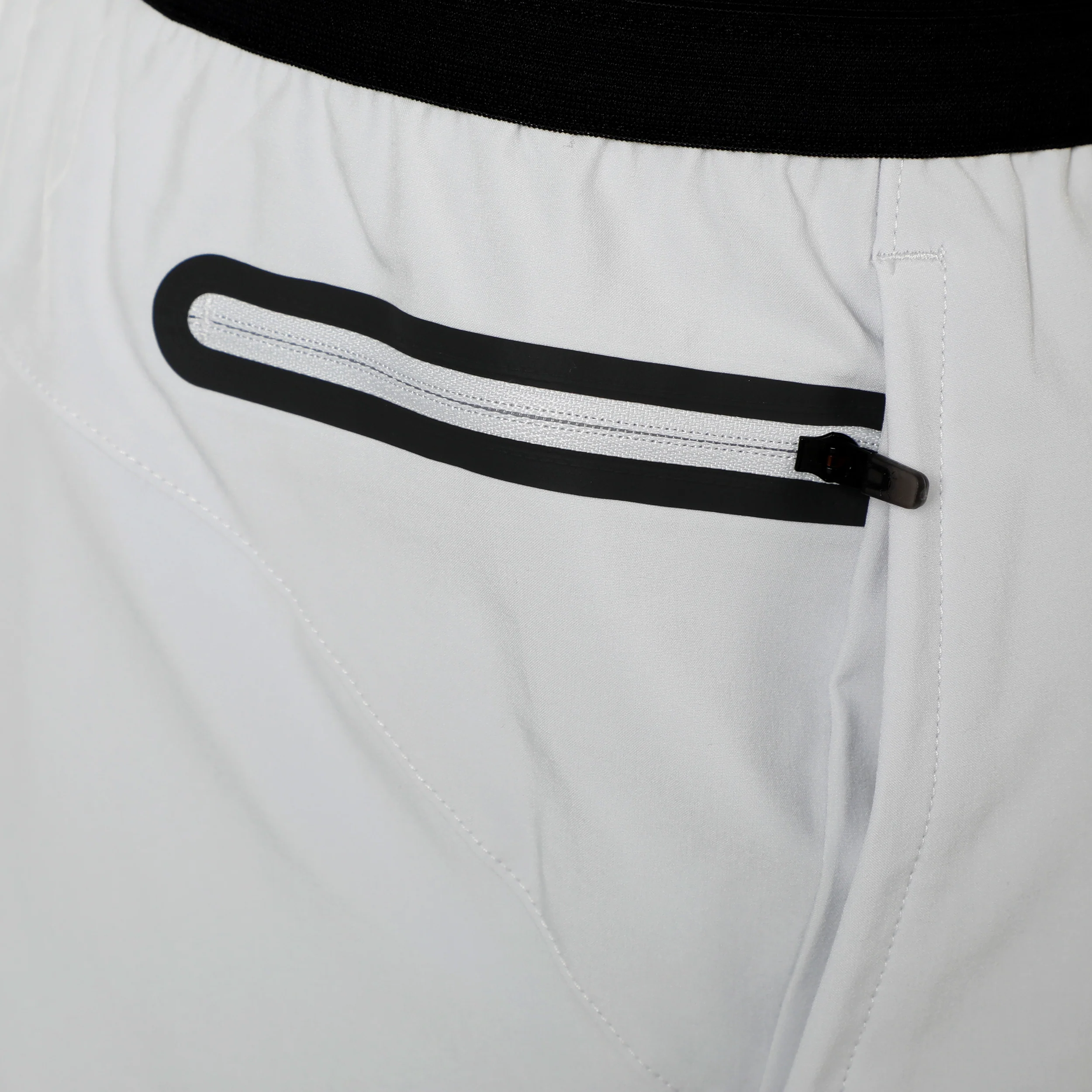 Peak Woven Shorts Hommes-Gris,Noir - Image 4