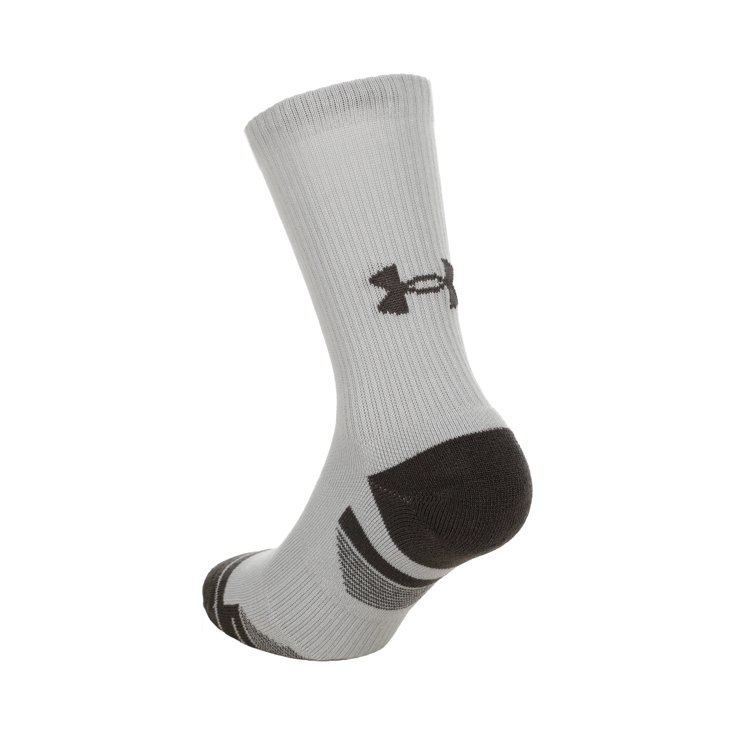 Performance Tech Crew Chaussettes de sport Pack de 3 Unisex - gris, gris foncé - Image 6