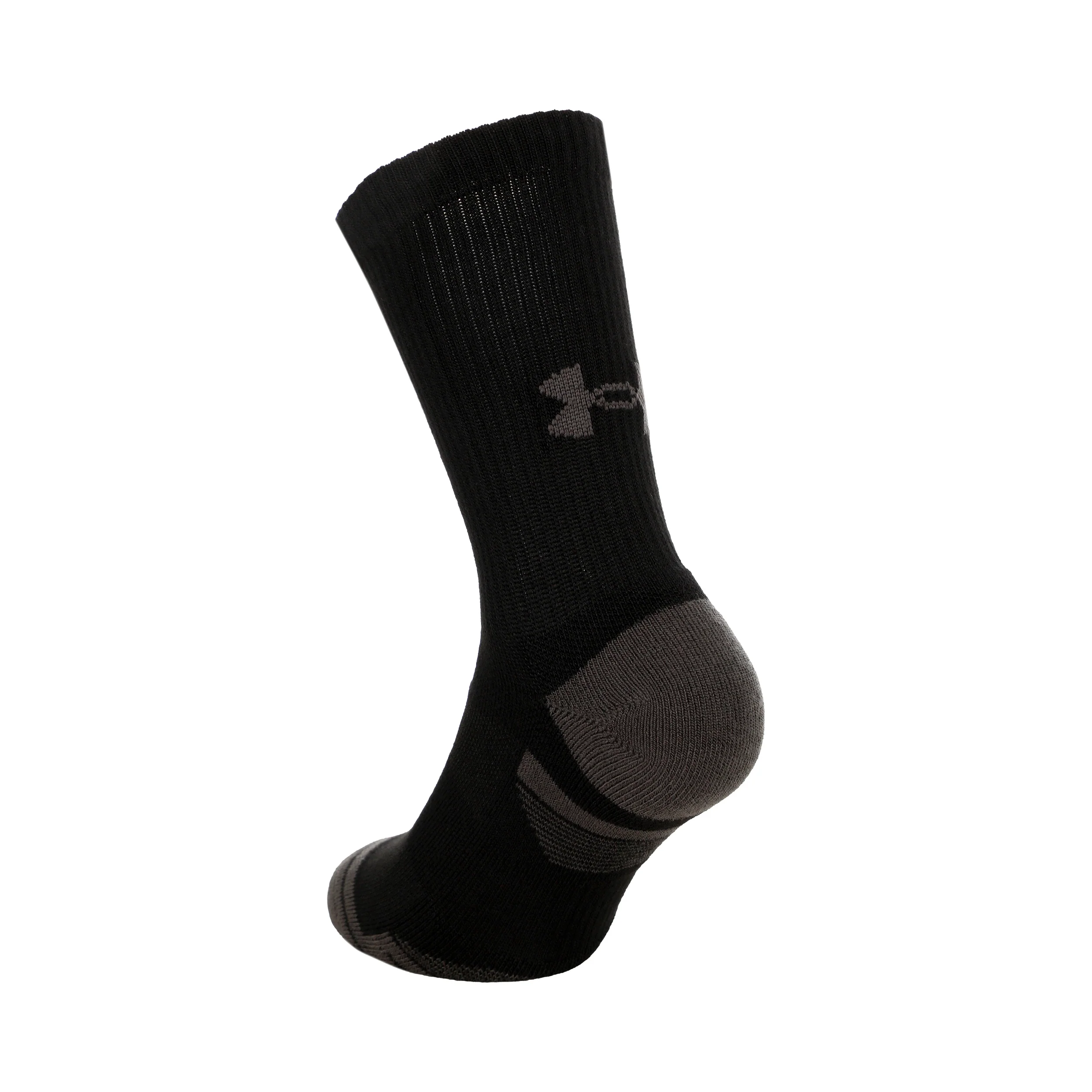 Performance Tech Crew Chaussettes de sport Pack de 3 Unisex - gris, gris foncé - Image 7