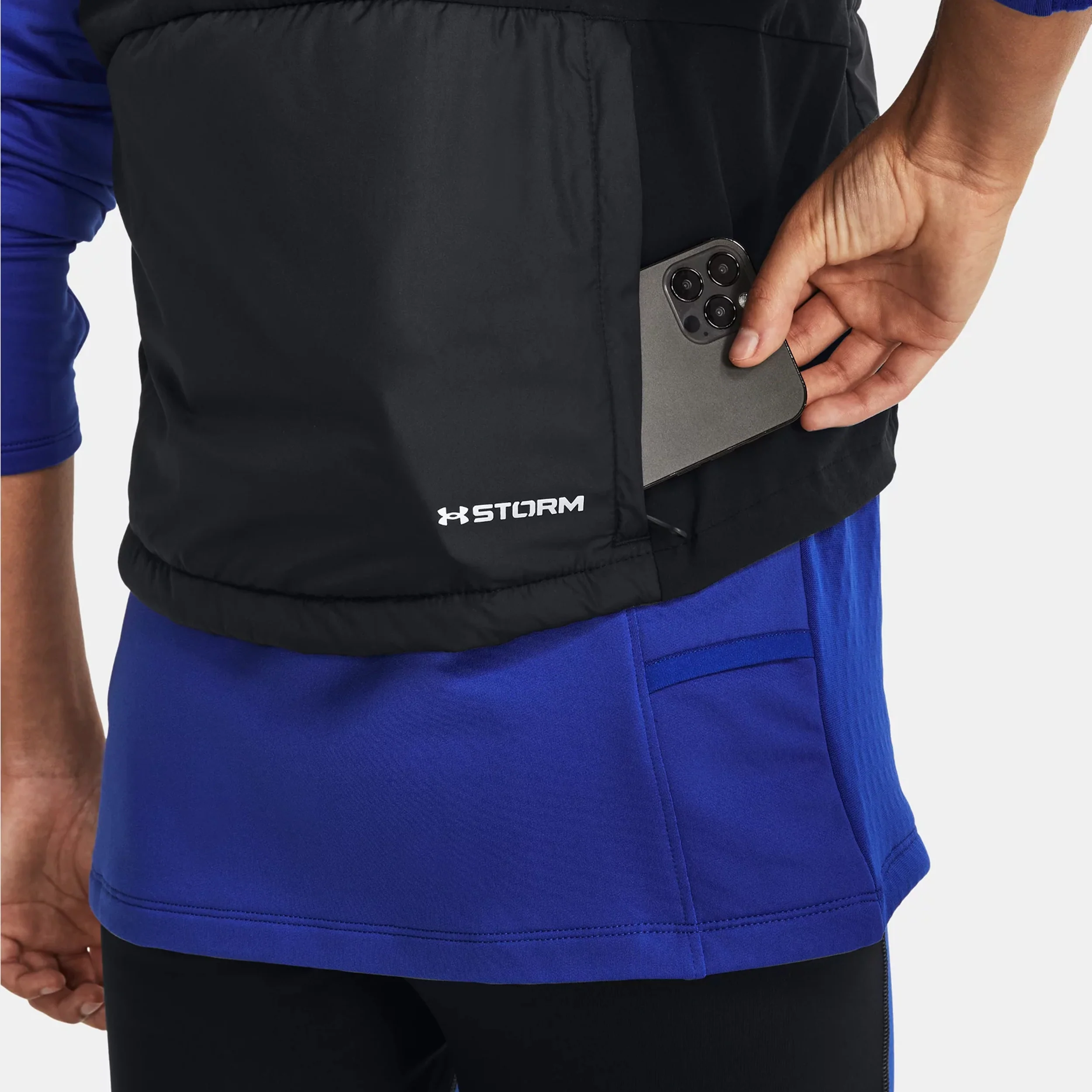 Storm Session Run Gilets De Course Femmes-Noir - Image 7