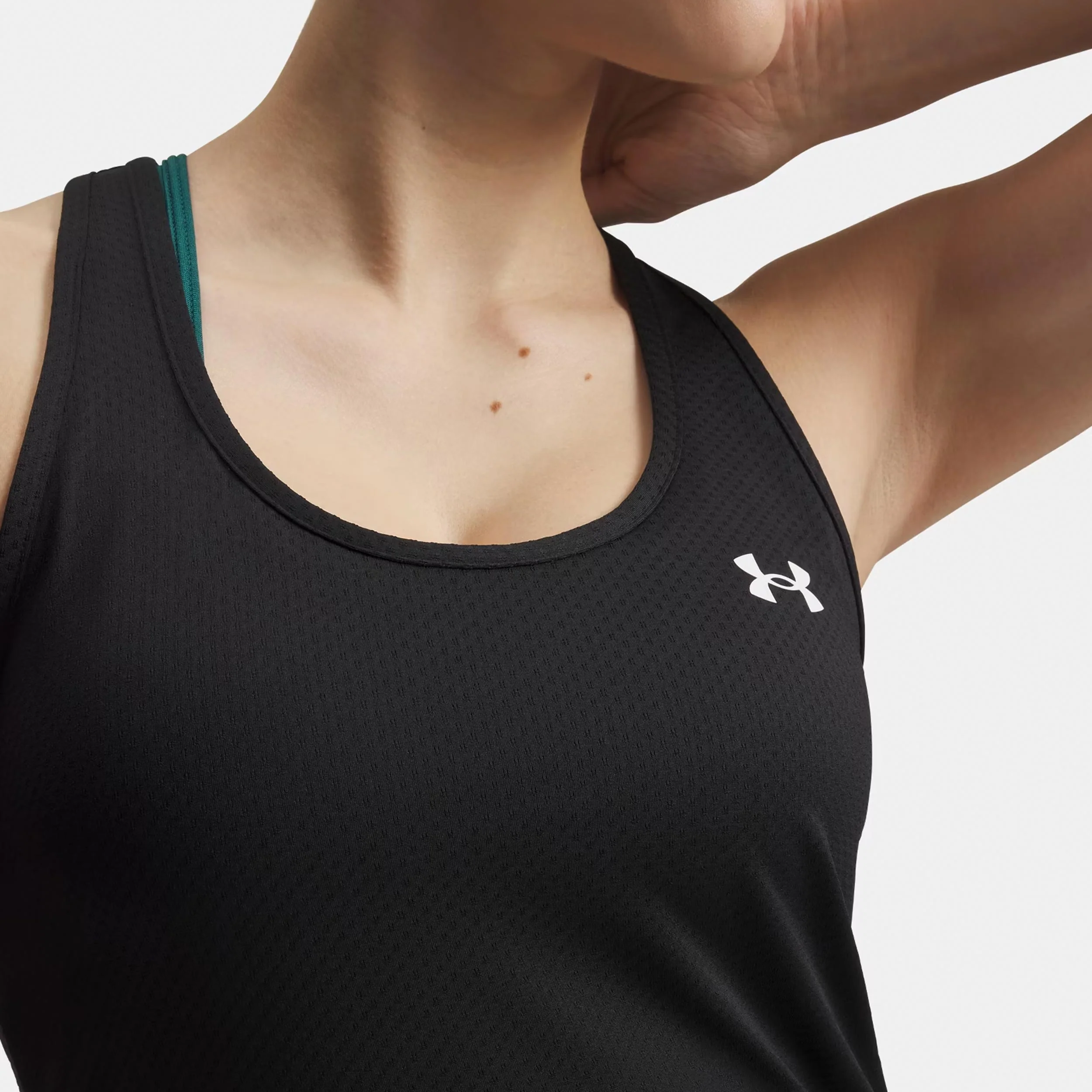 Tech Mesh Racer Débardeur tank top Femmes-noir, blanc - Image 3