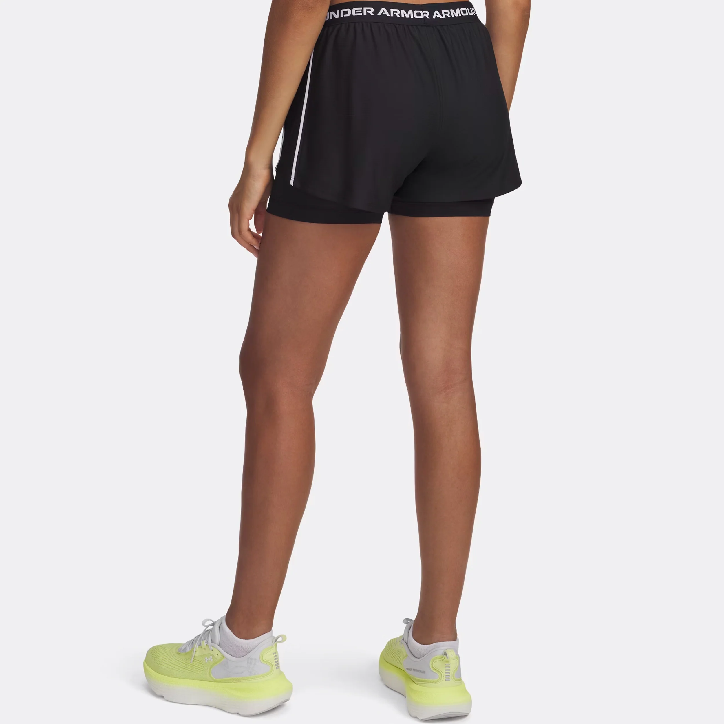 Tech Play Up 2in1 Short Avec Poche-balles Femmes-Noir - Image 2
