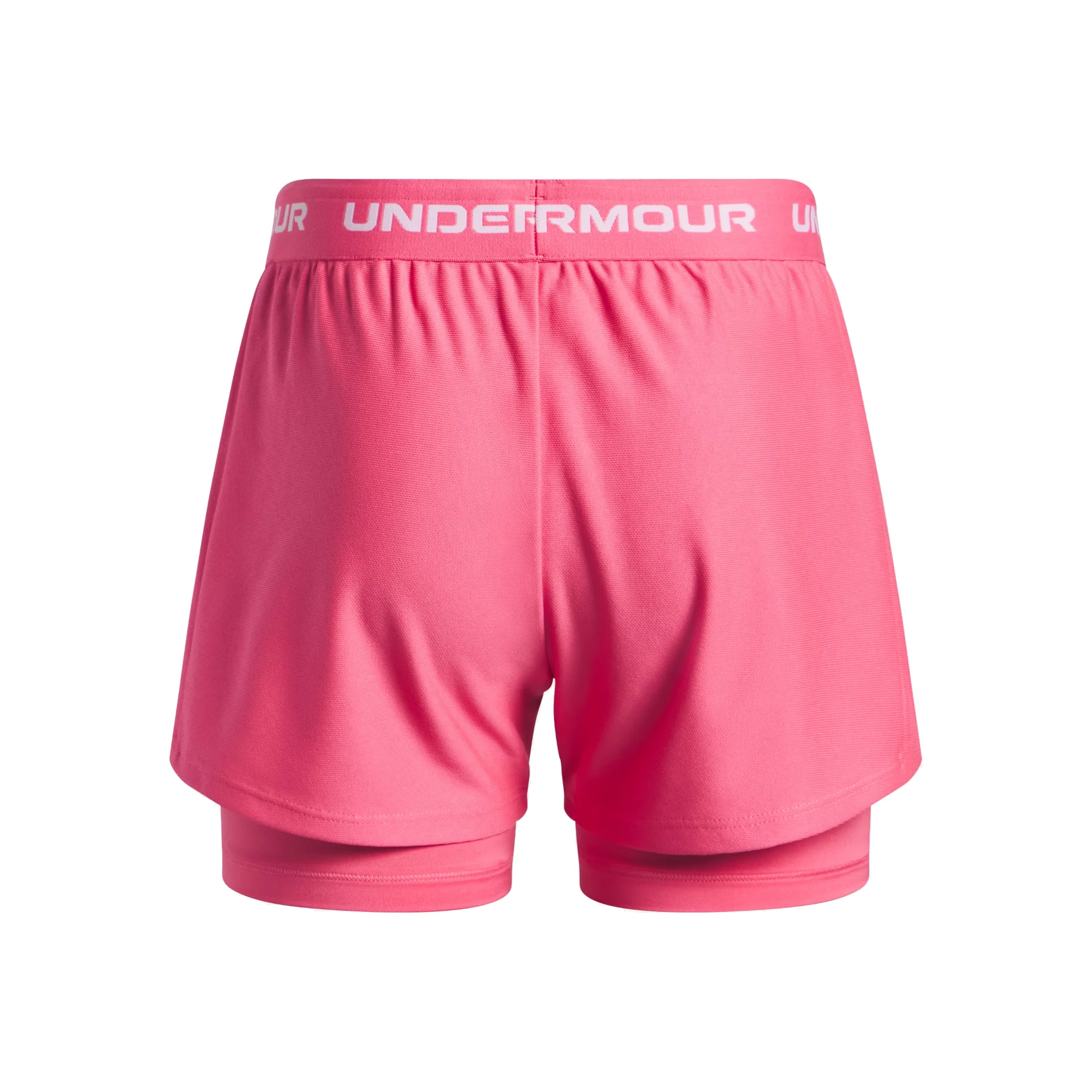 Tech Play Up 2in1 Shorts Filles-Pink,Blanc - Image 2