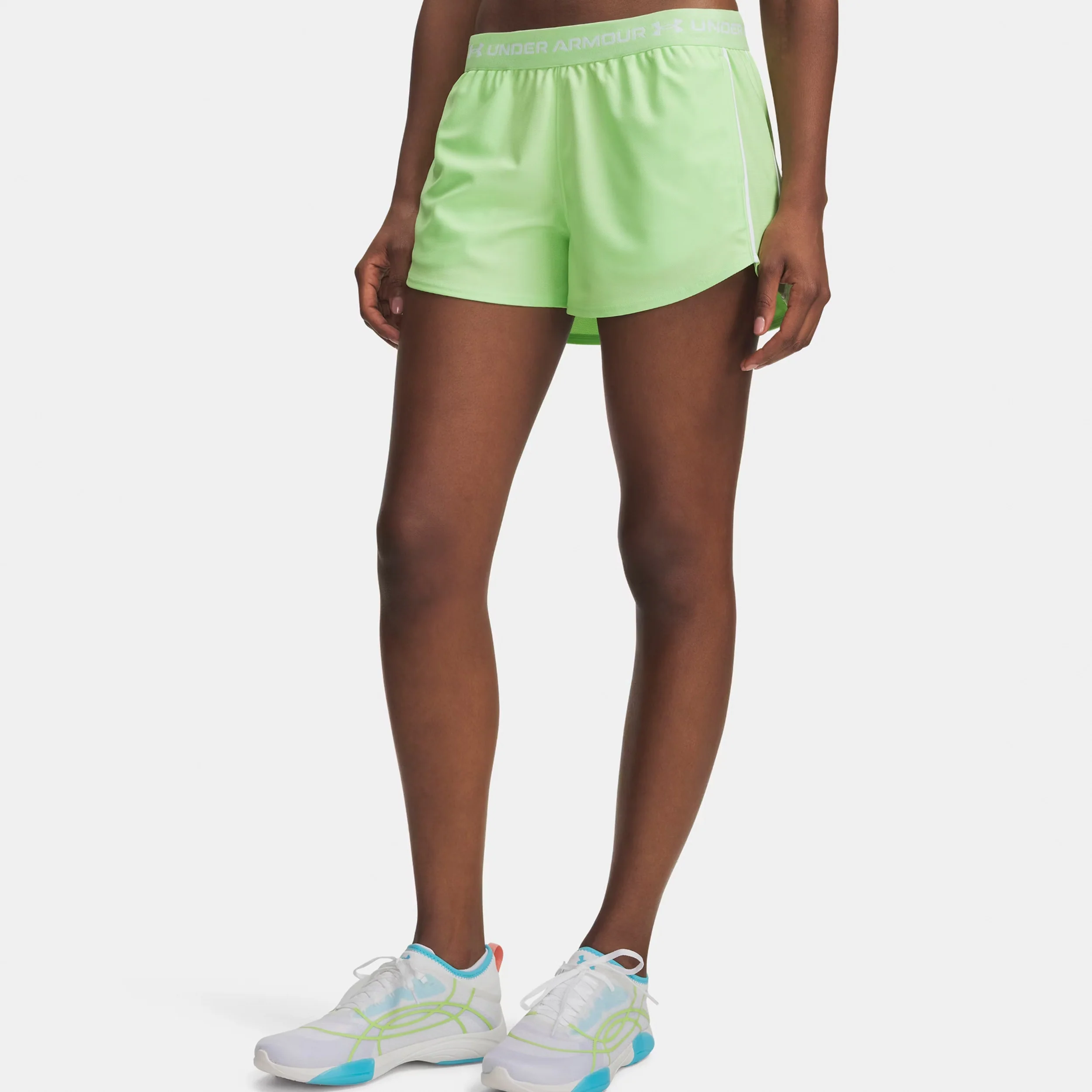 Tech Play Up Shorts Femmes-vert, vert foncé