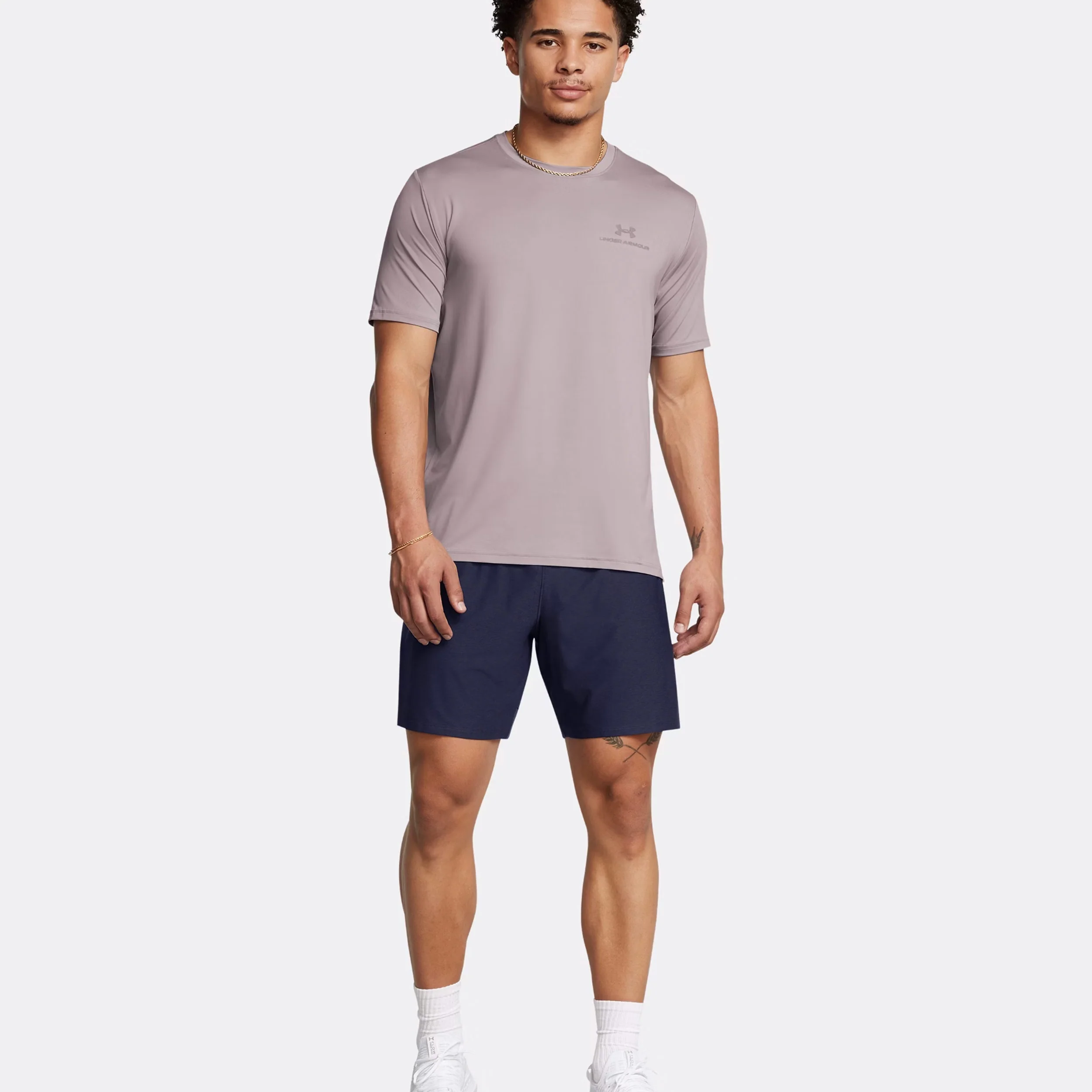 Tech Vent 7in Shorts Hommes-Bleu Foncé - Image 6
