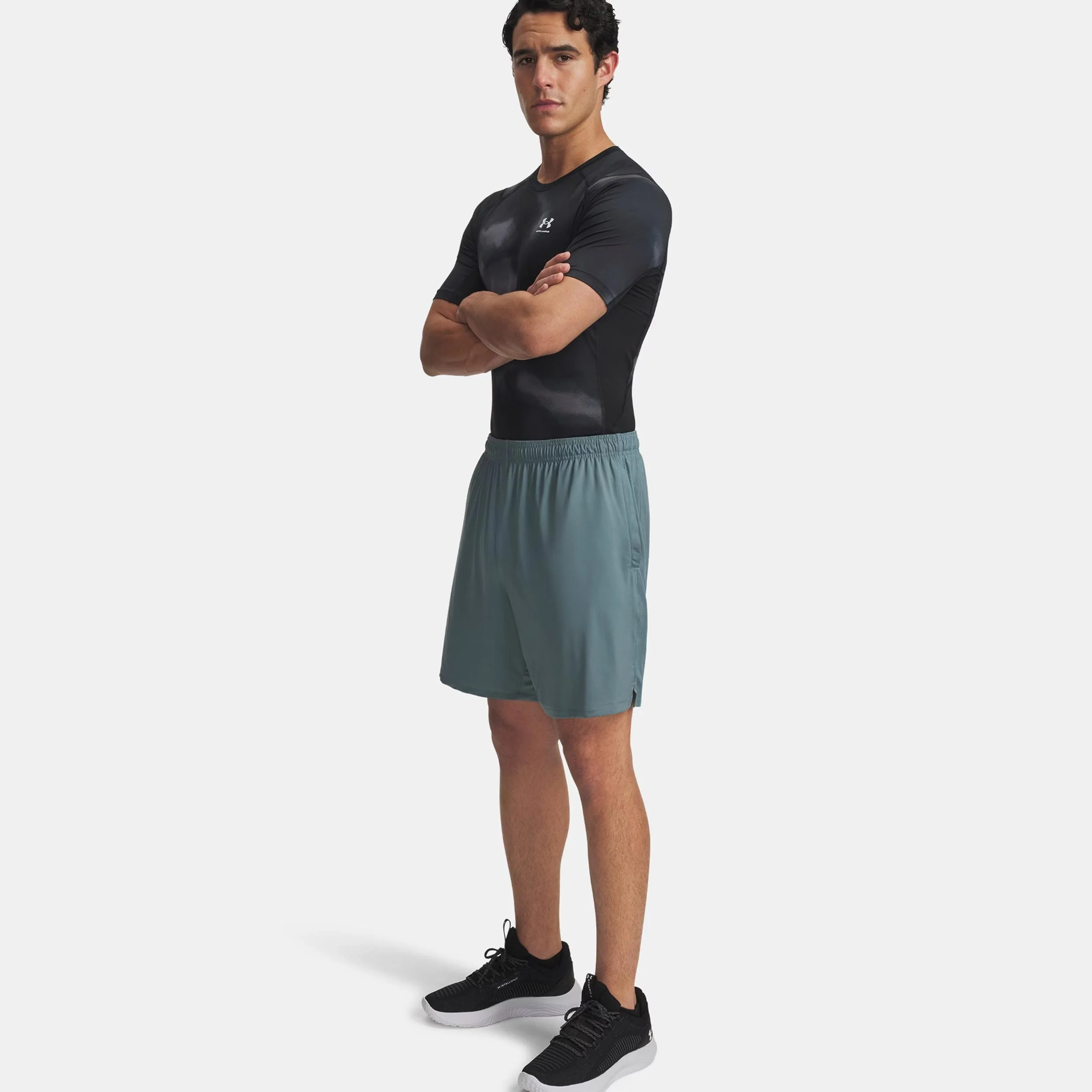 Tech Vent 7in Shorts Hommes-bleu gris - Image 3