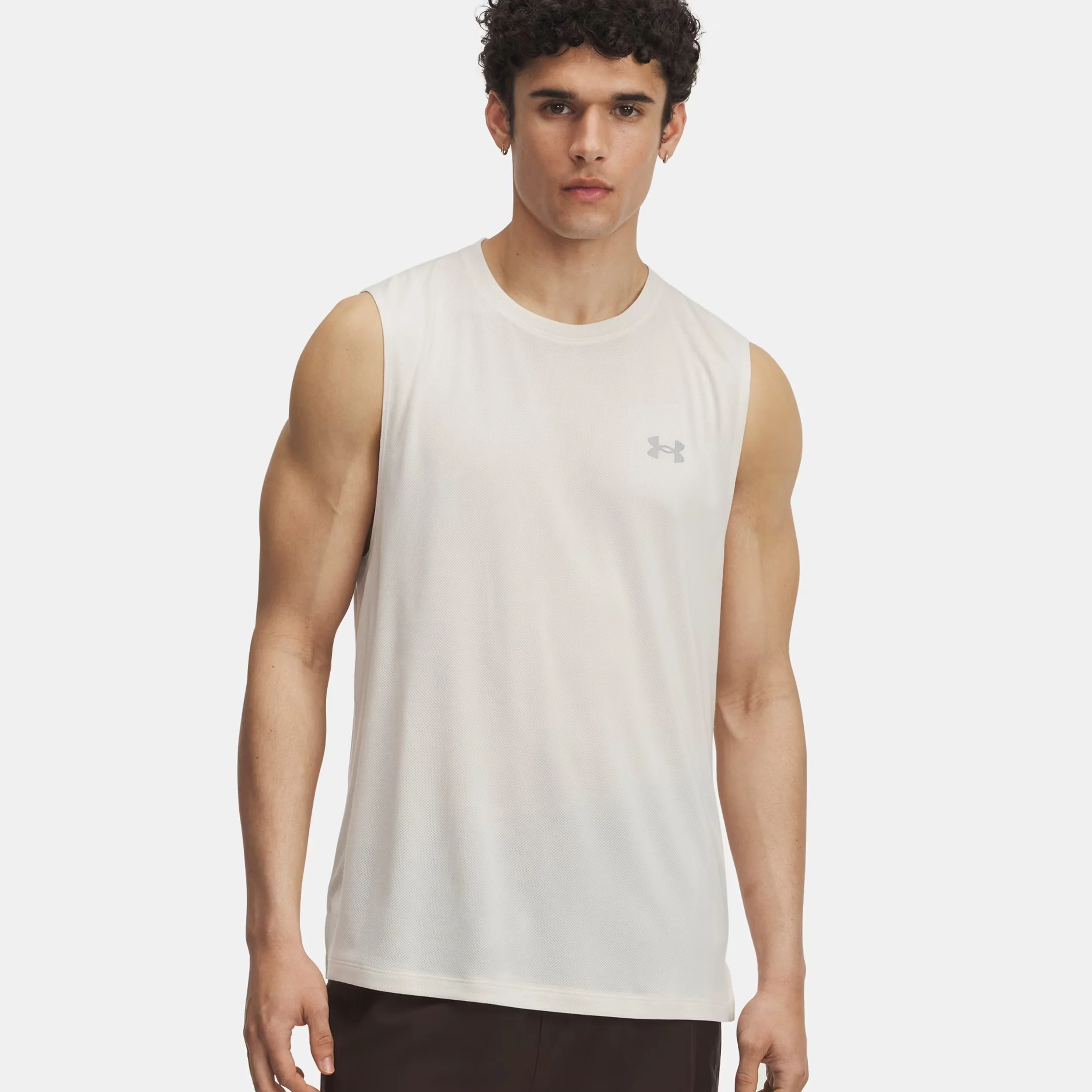 Trail Run Launch Maillot de course Hommes-gris clair