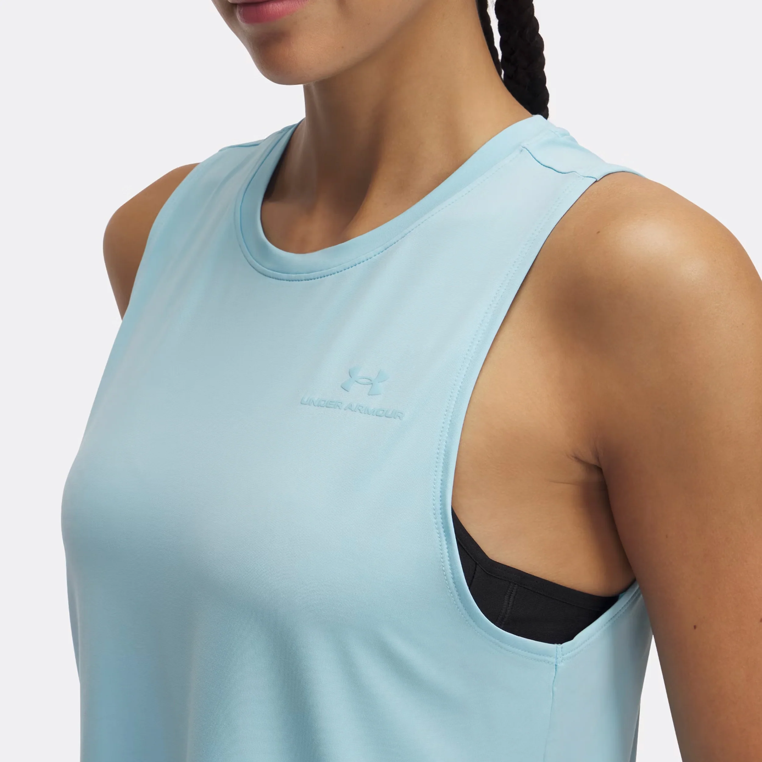Vanish Energy Crop Débardeur Tank Top Femmes-Bleu - Image 3