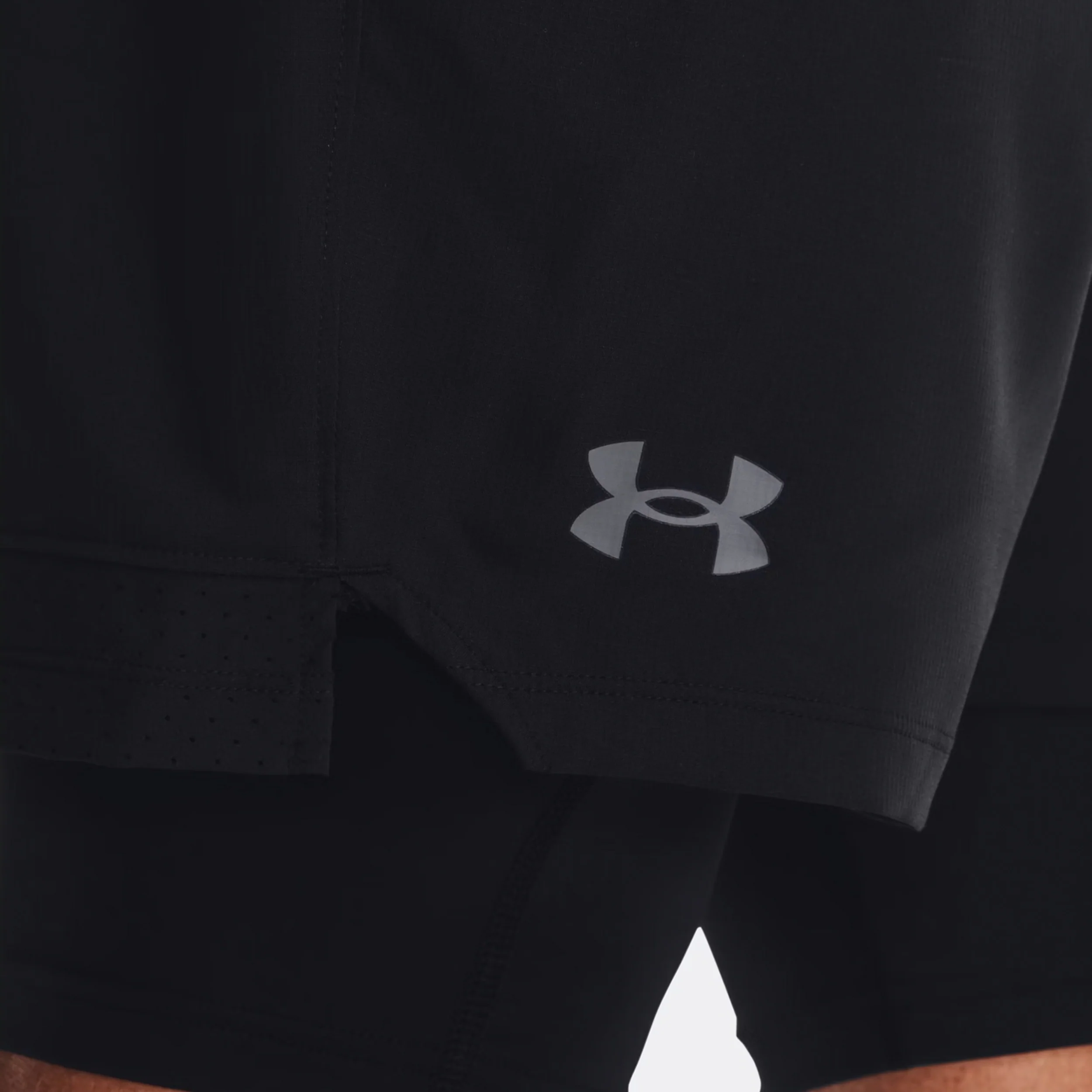 Vanish Woven 2in1 Shorts Hommes-Noir - Image 5