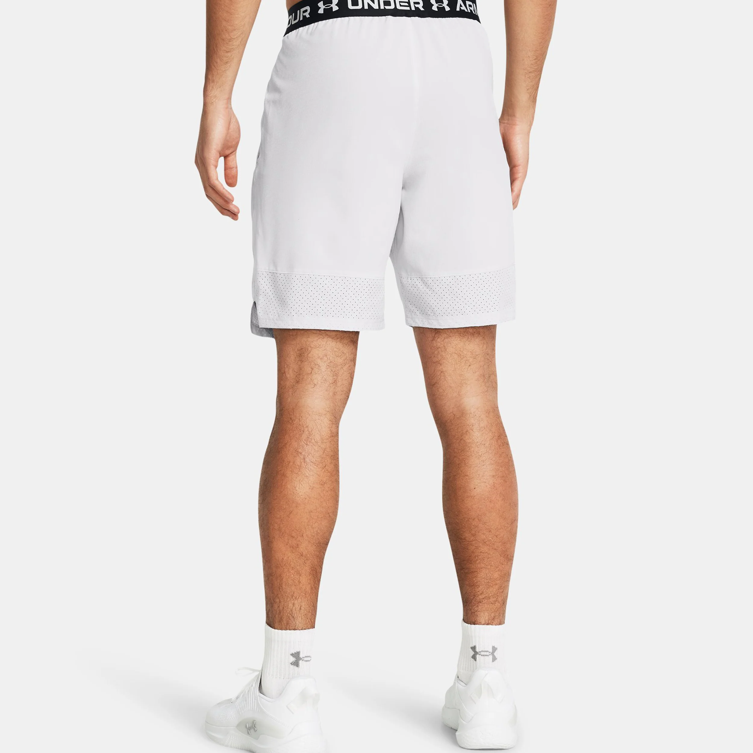 Vanish Woven 8 Inch Shorts Hommes-gris clair - Image 4