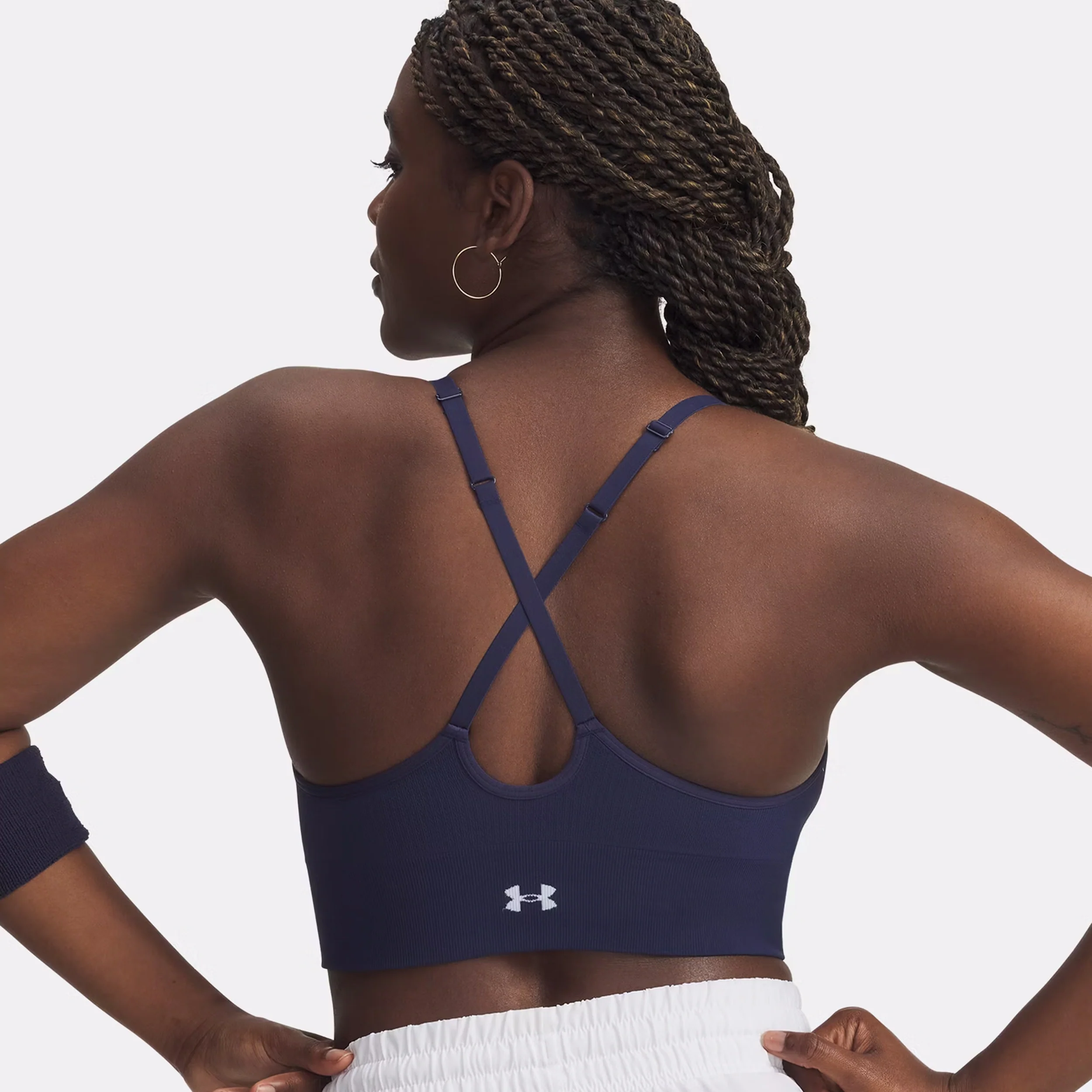 Vanisheamle Low Soutien-gorge Sport Femmes-Bleu - Image 5