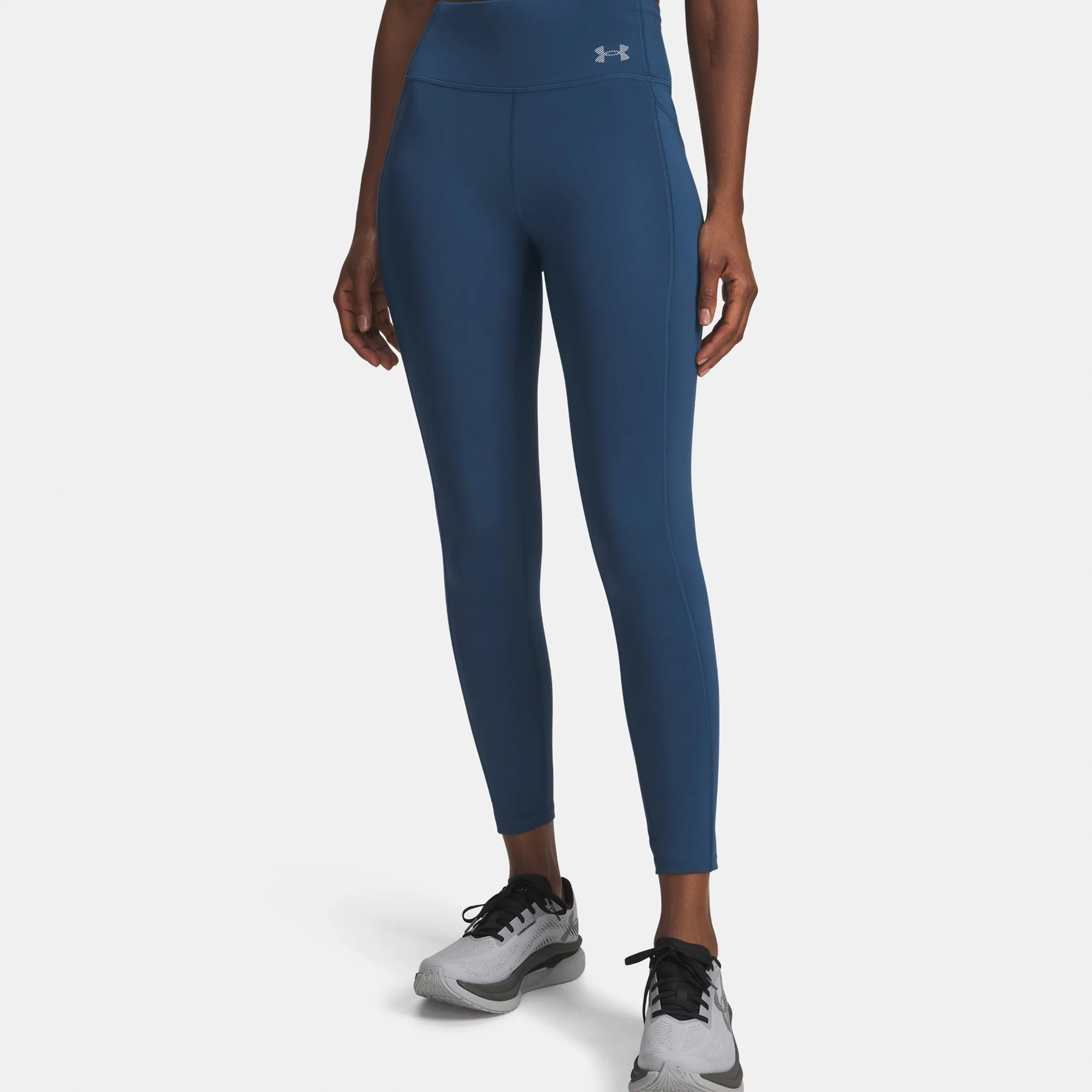 Velociti Ankle Collant de course Femmes-bleu, argent