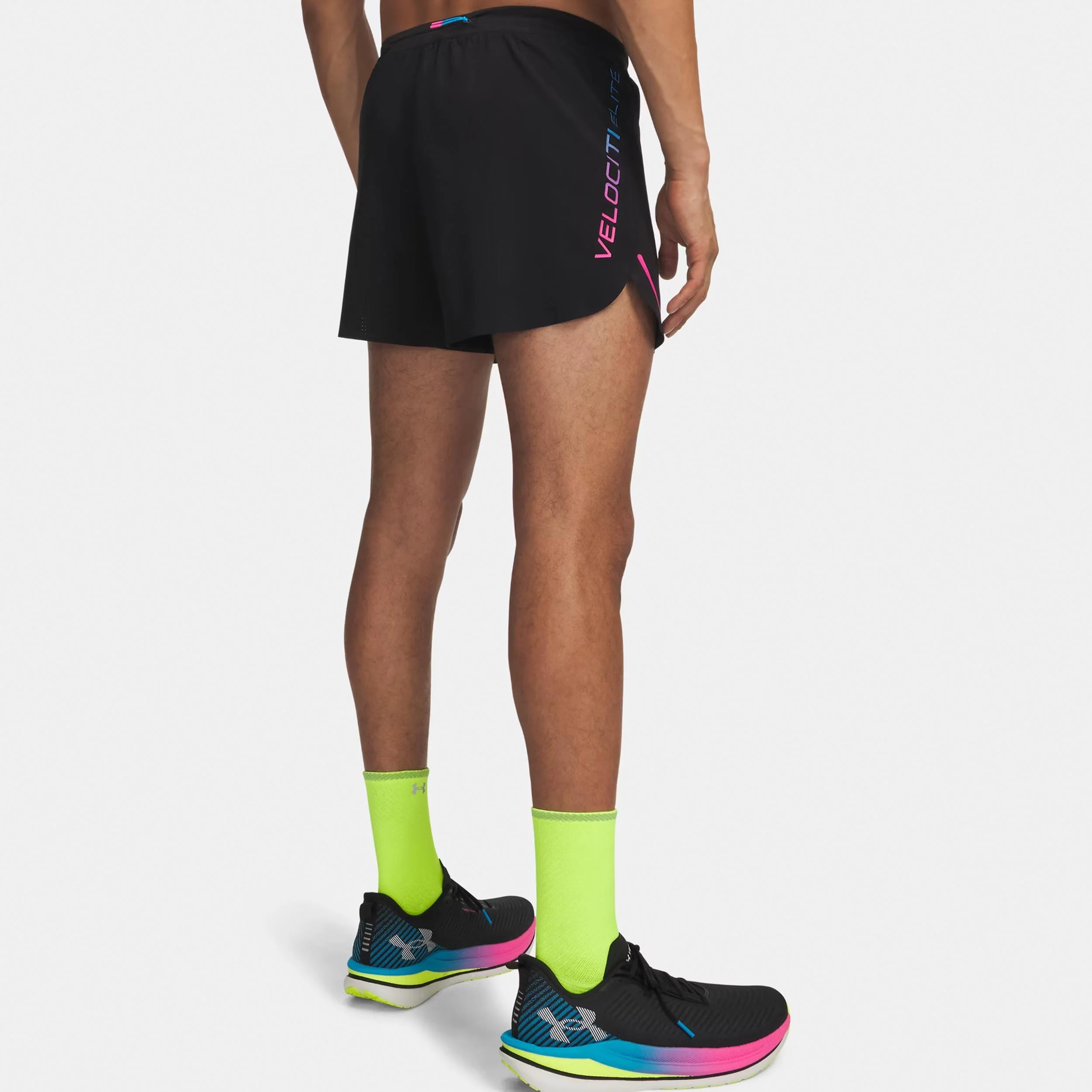 Velociti Elite Short de running Hommes-noir, pink - Image 2