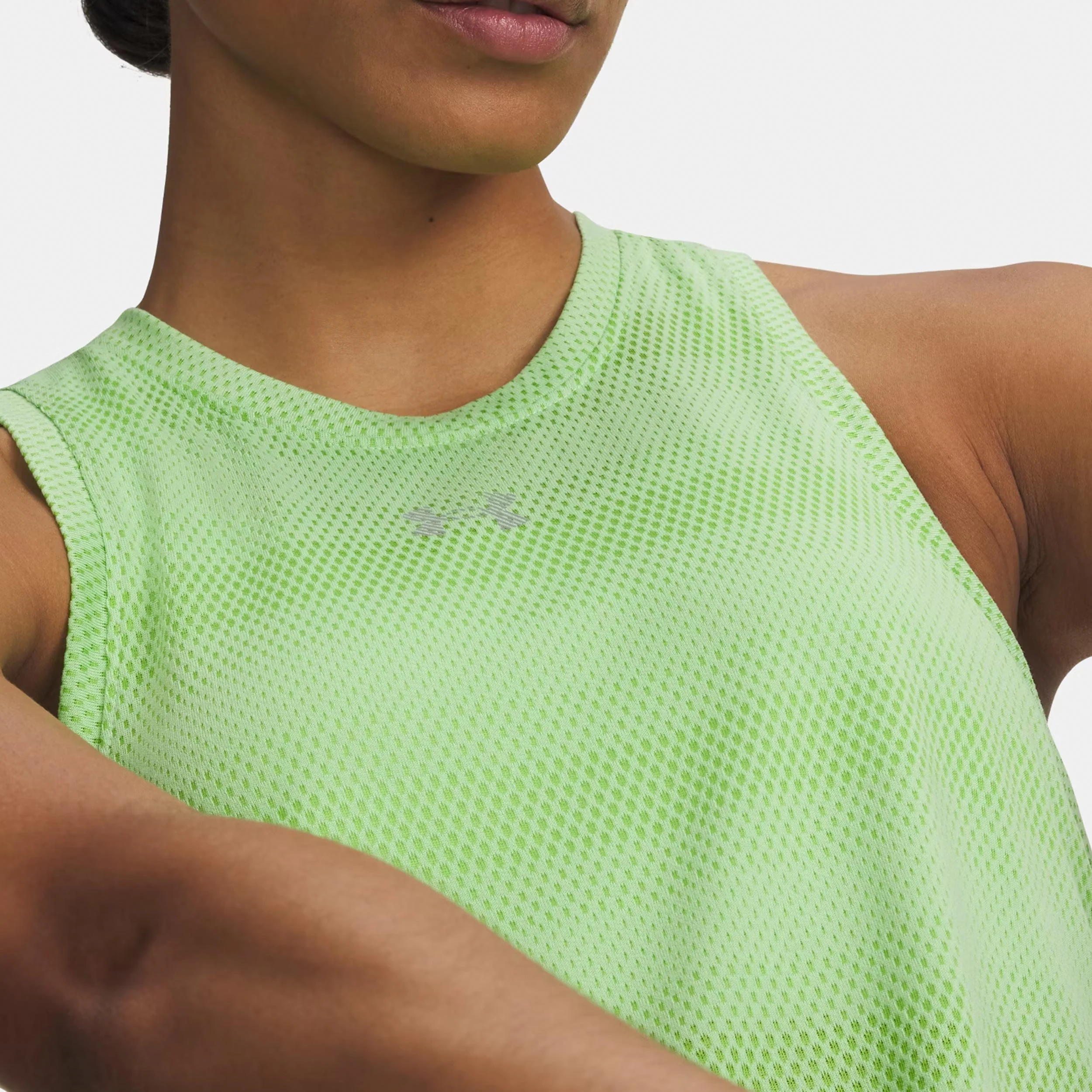 Velociti Maillot de course Femmes - vert fluo, argent - Image 3