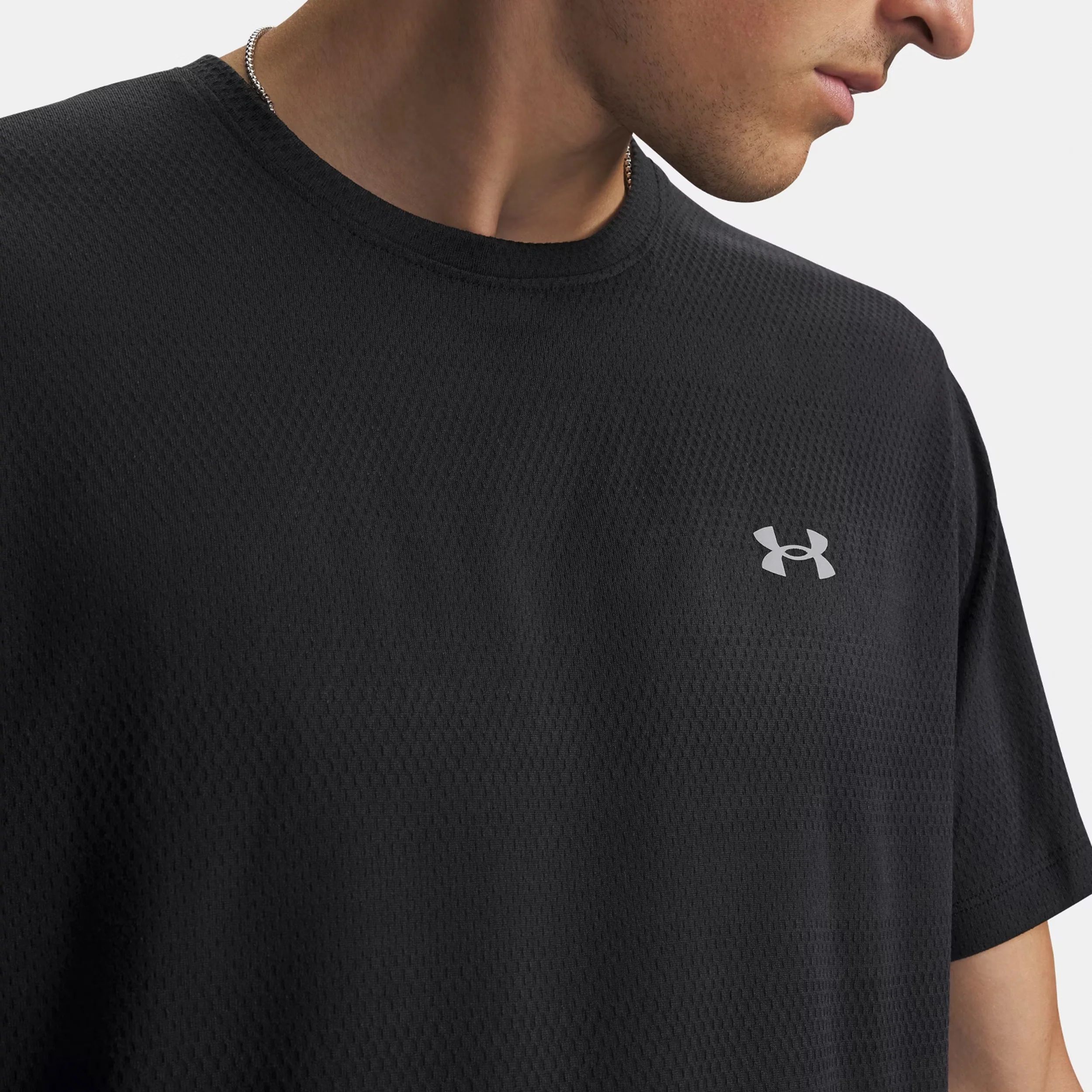 Velociti Maillot de course Hommes - noir, argent - Image 3
