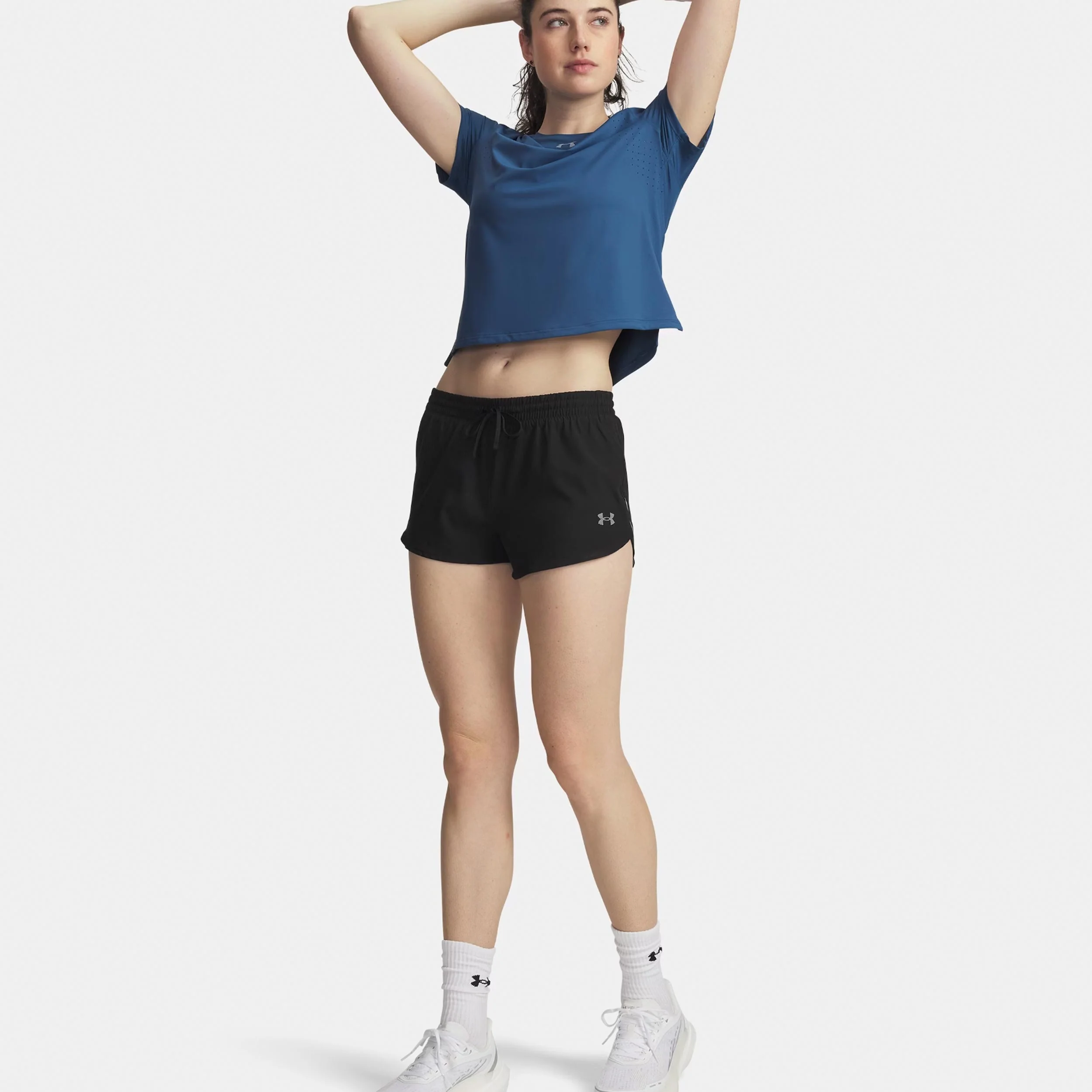 Velociti Pro 3in Short de running Femmes - noir, argent - Image 3