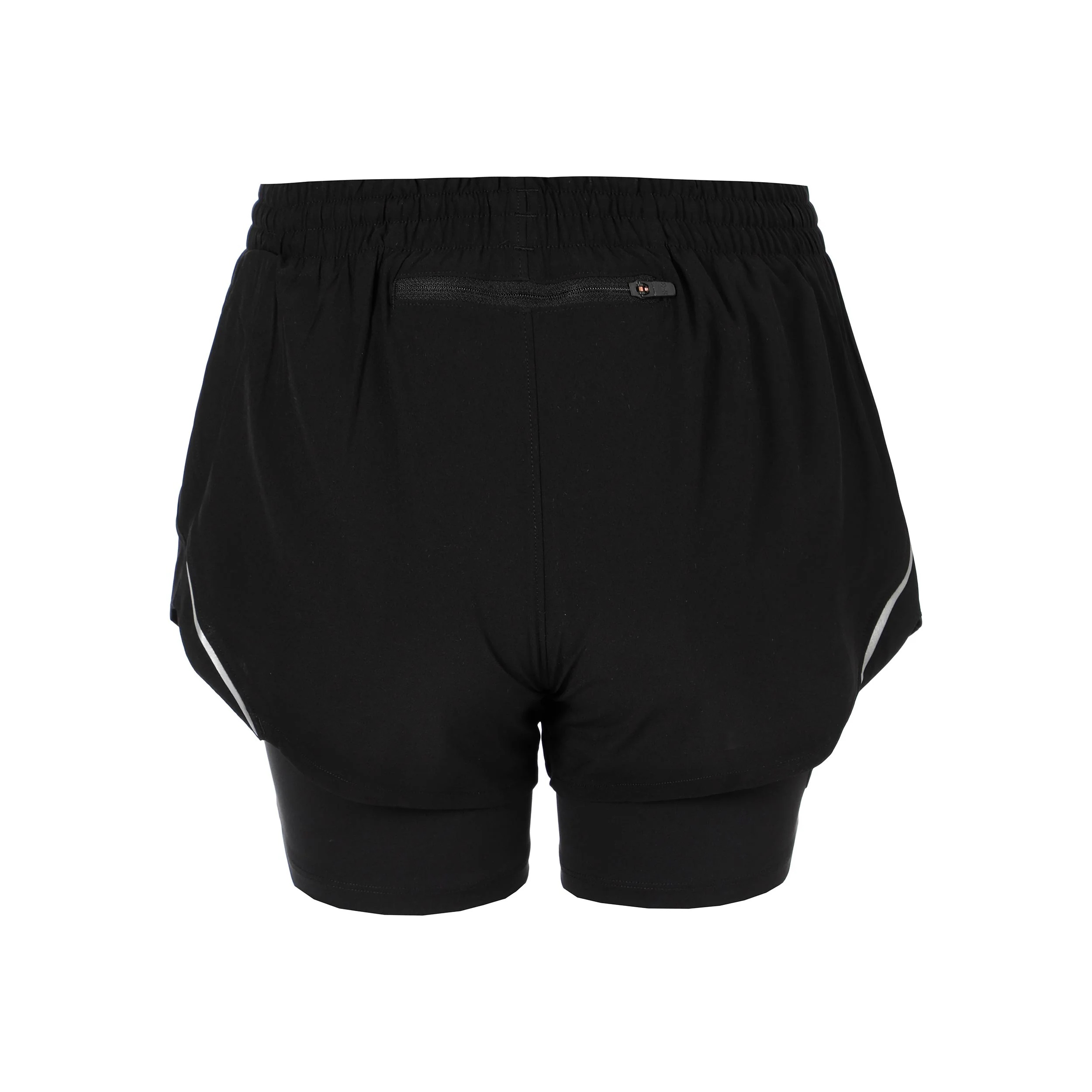 Velociti Pro 4in 2n1 Short de running Femmes-noir, argent - Image 2