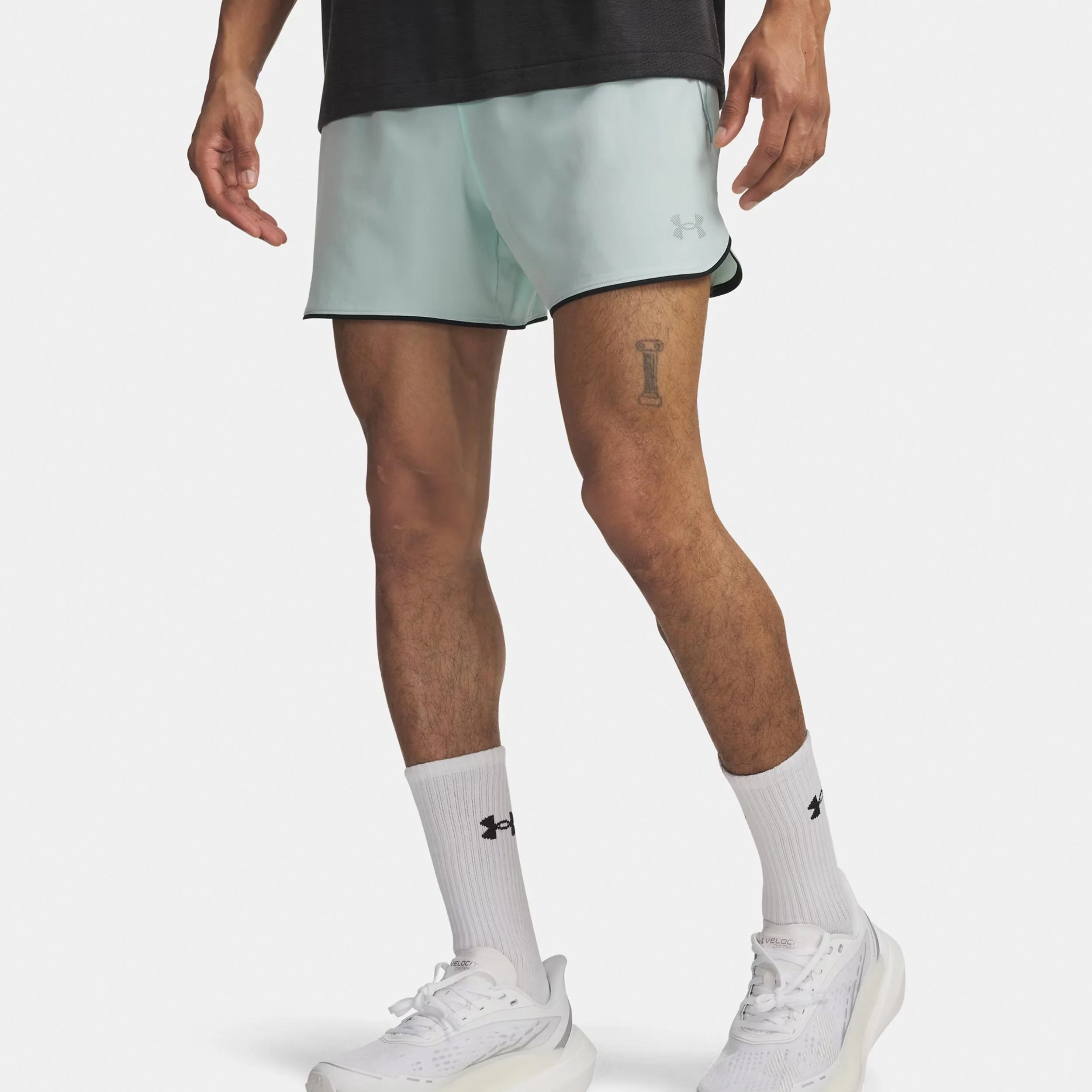 Velociti Pro 5in Short de running Hommes - menthe, argent