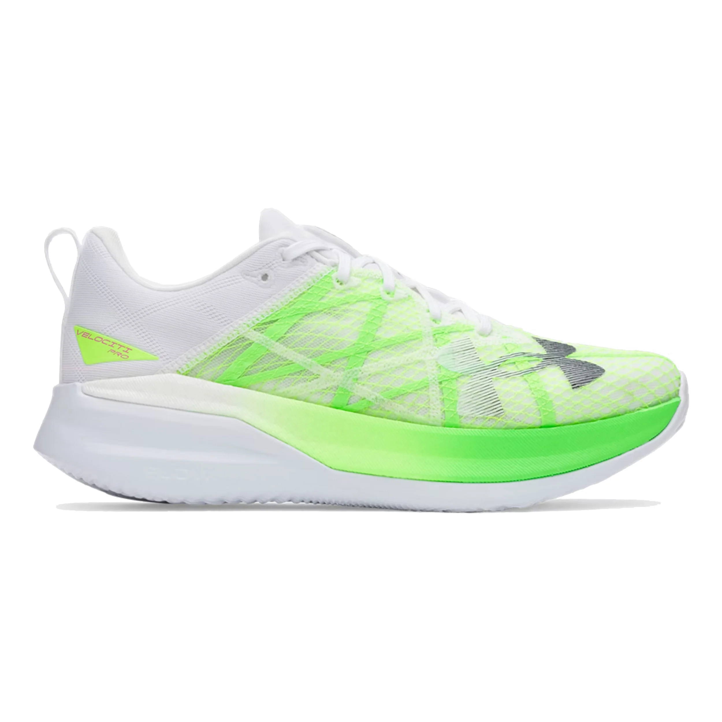 Velociti Pro Chaussure De Compétition-Blanc,Vert Fluo