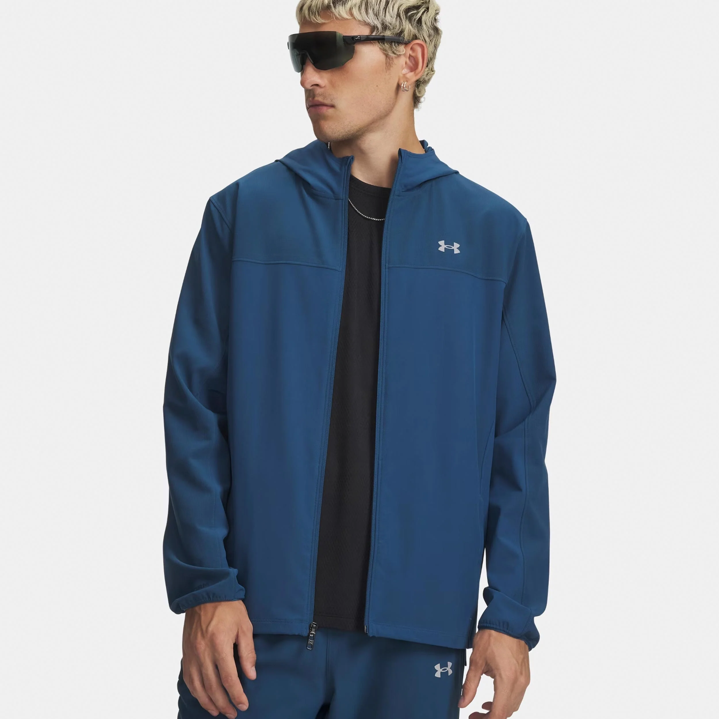 Velociti Pro Storm Veste running Hommes - bleu, argent