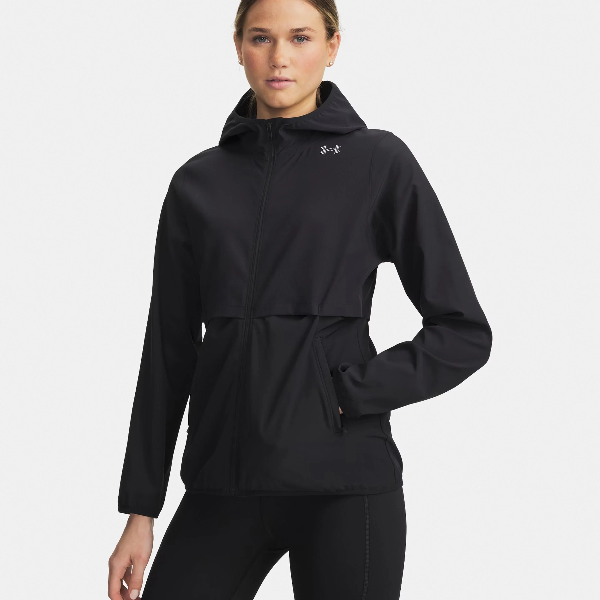 Velociti Storm Veste running Femmes - noir, argent
